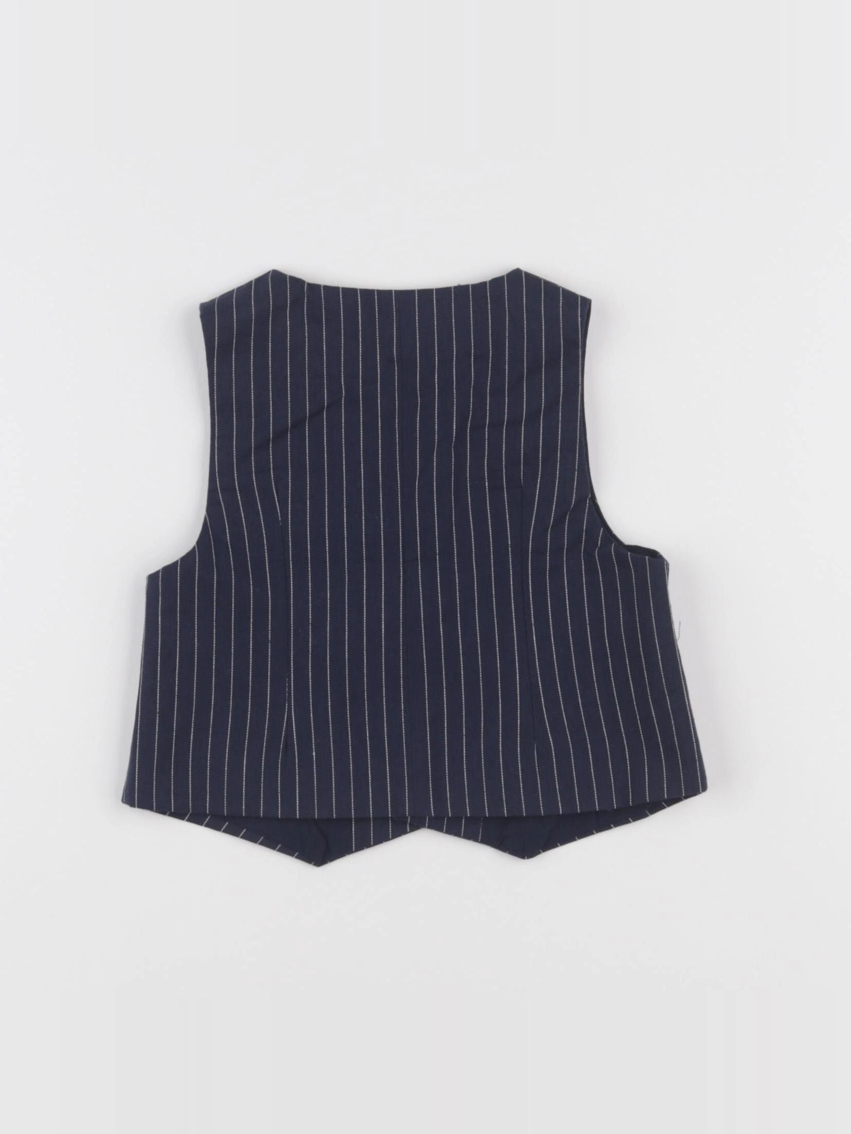 Vertbaudet - gilet bleu - 12 mois