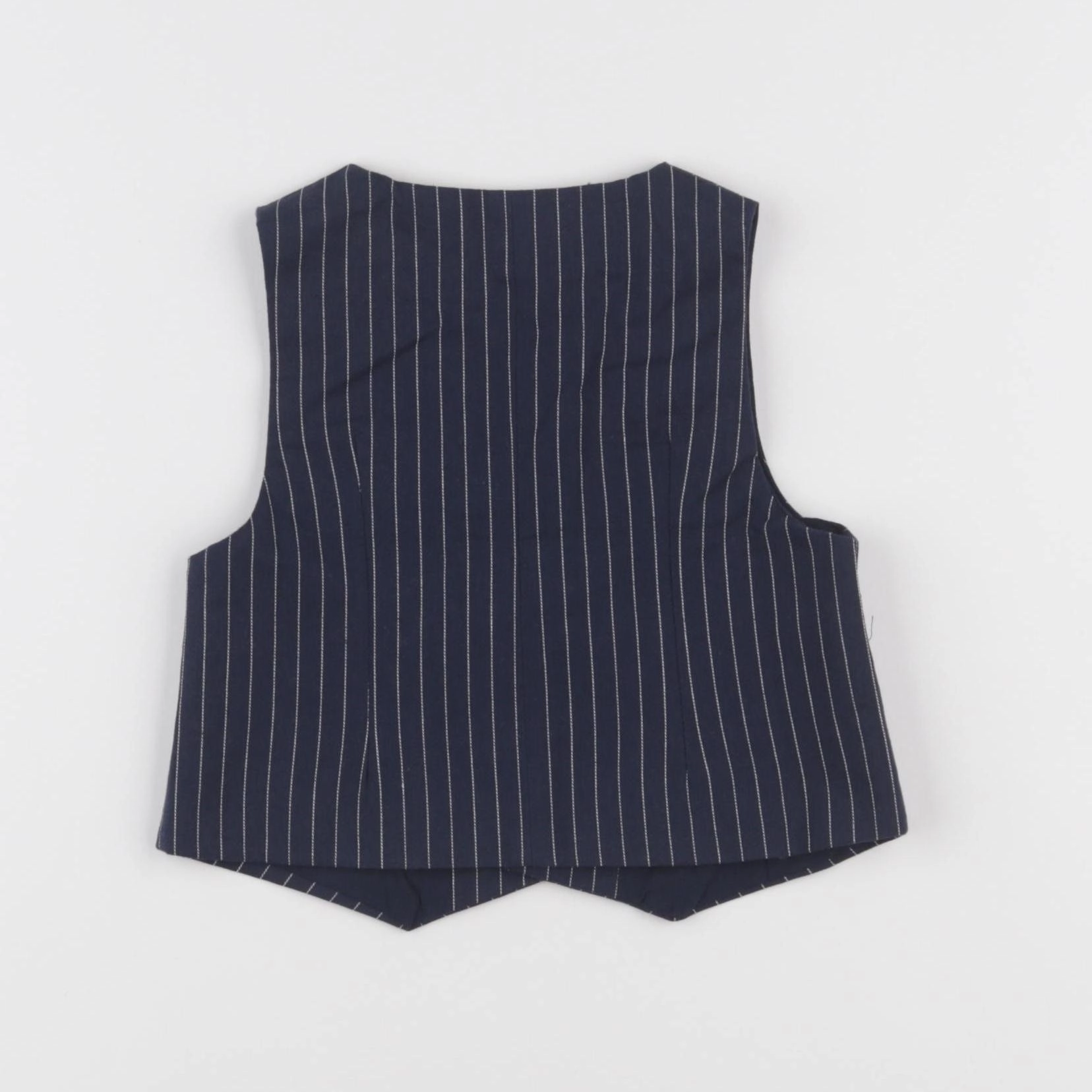 Vertbaudet - gilet bleu - 12 mois