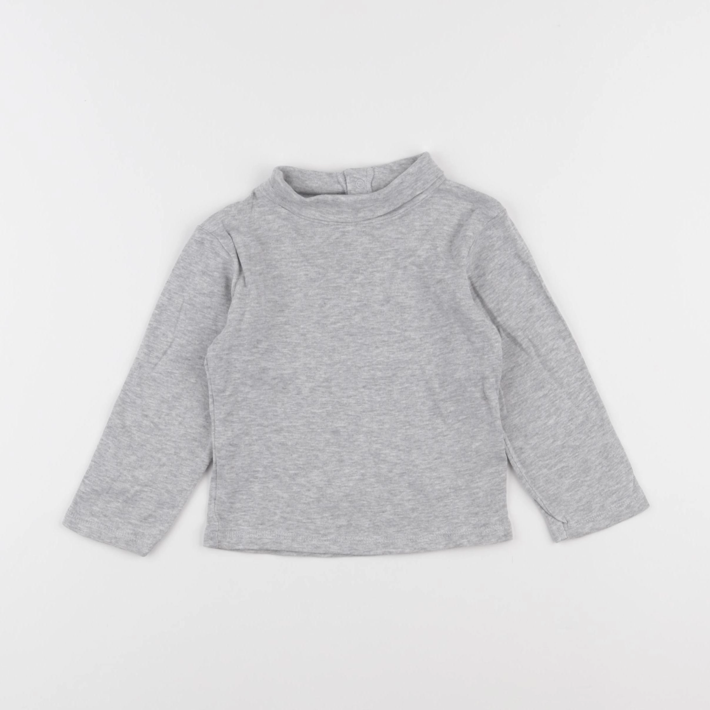 Vertbaudet - sous-pull gris - 2 ans
