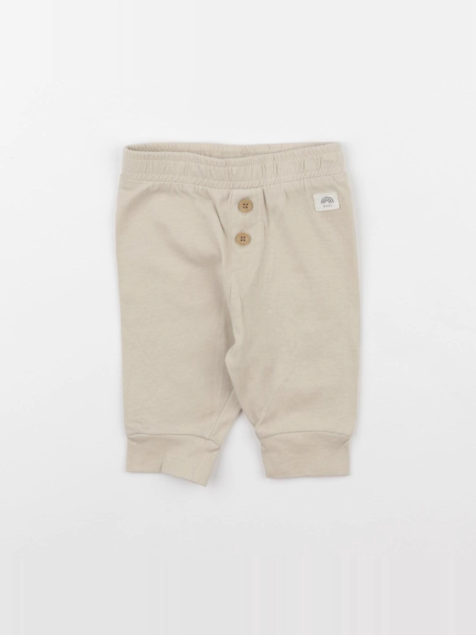 La Redoute - pantalon beige - 1 mois