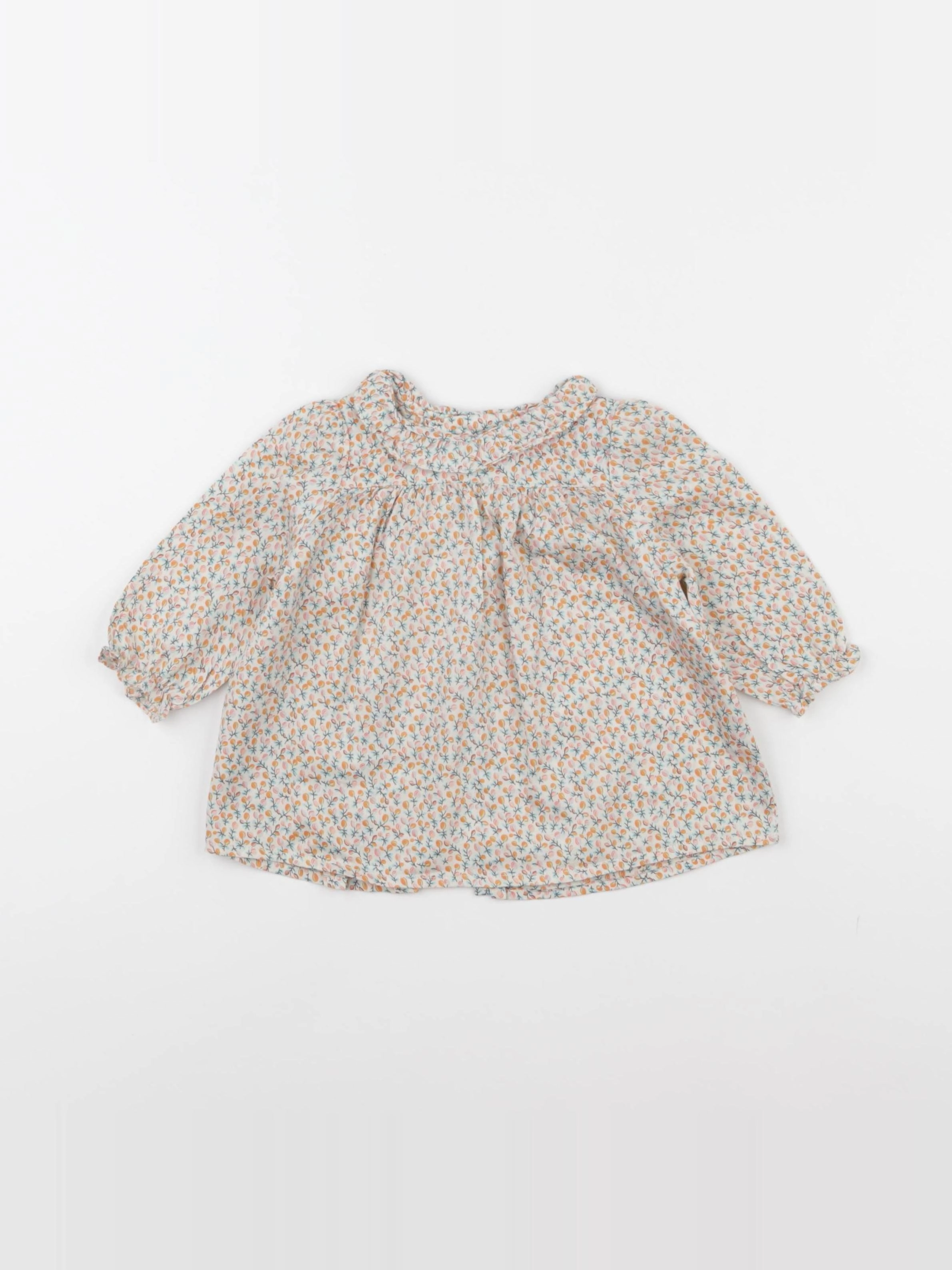 Boutchou - blouse beige - 6 mois