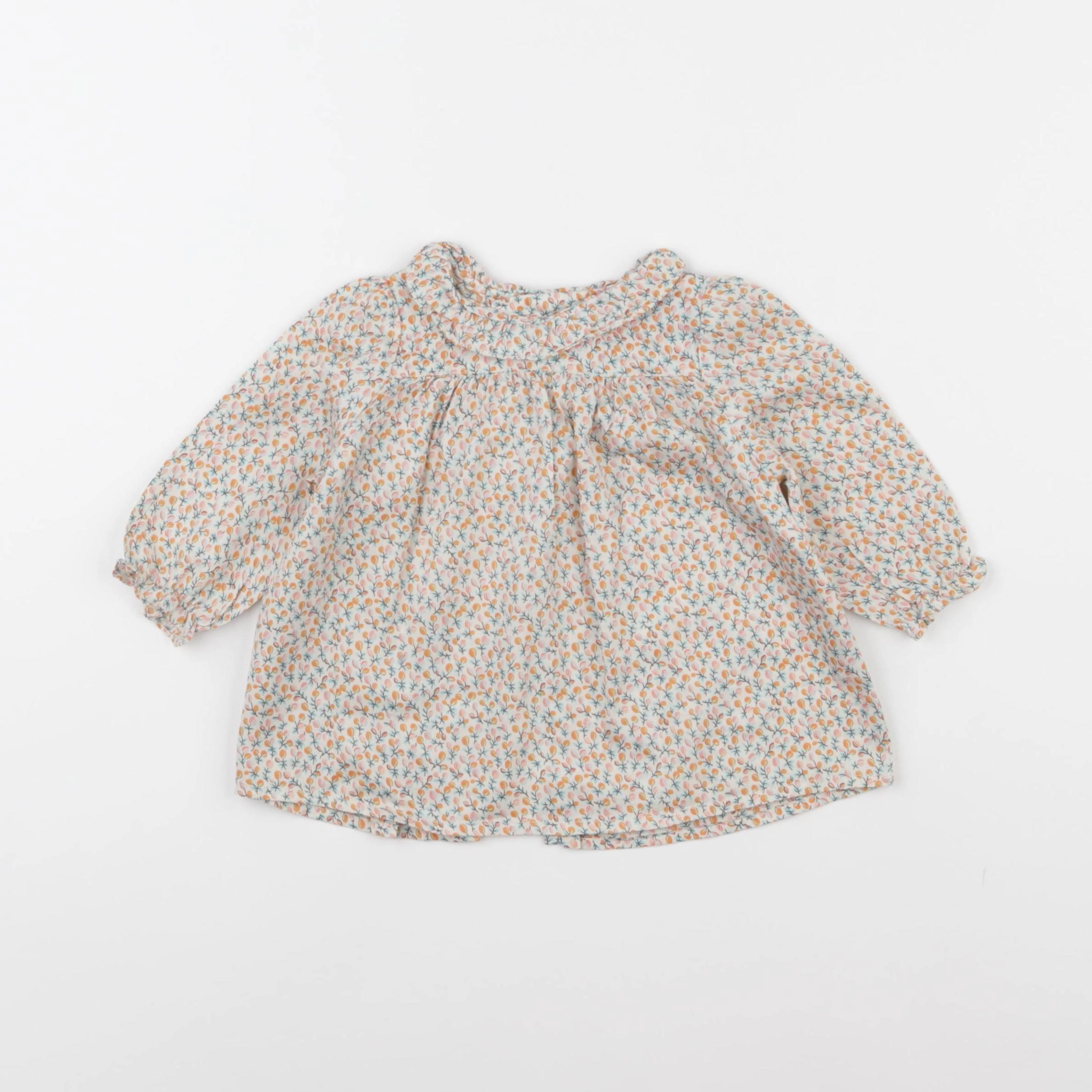 Boutchou - blouse beige - 6 mois