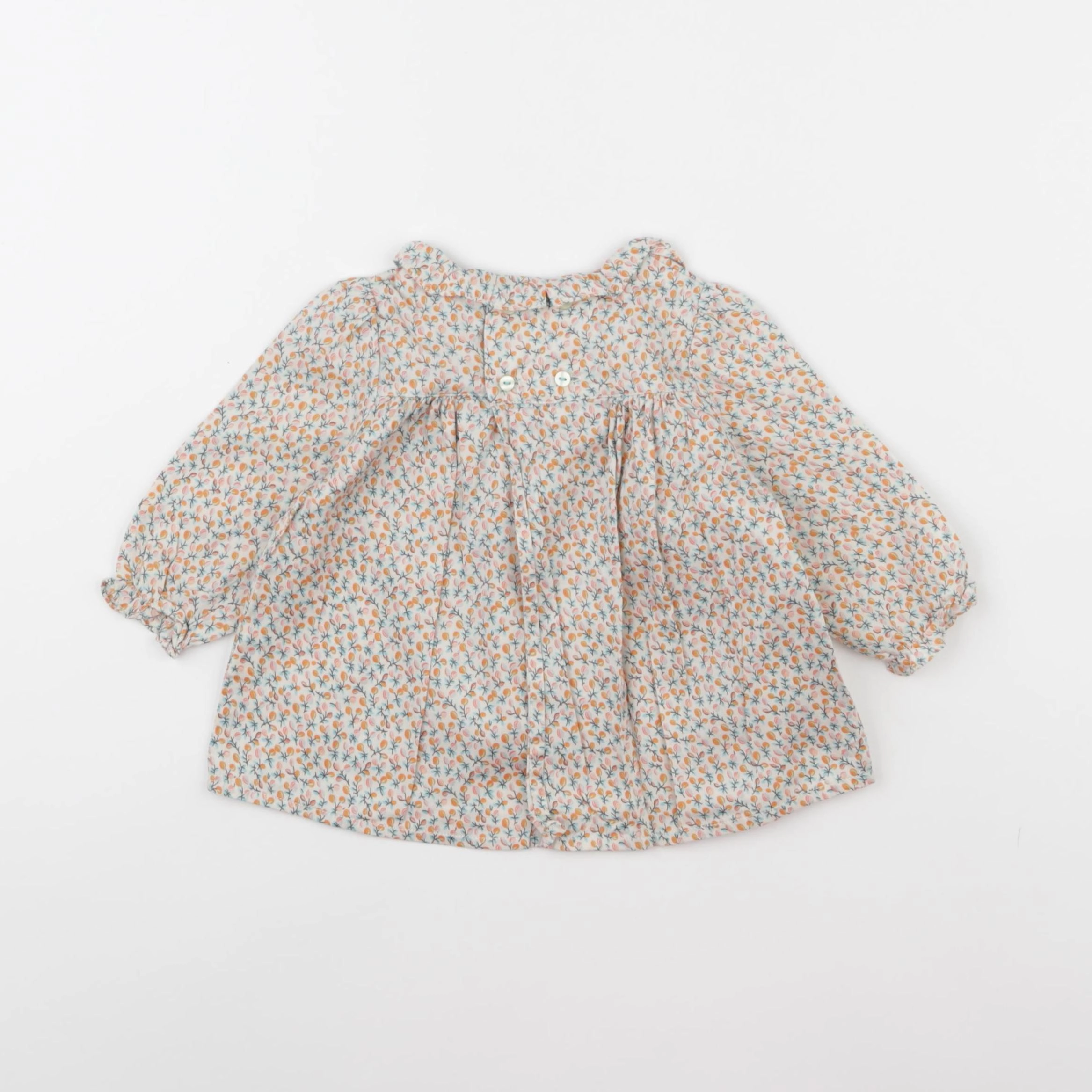 Boutchou - blouse beige - 6 mois