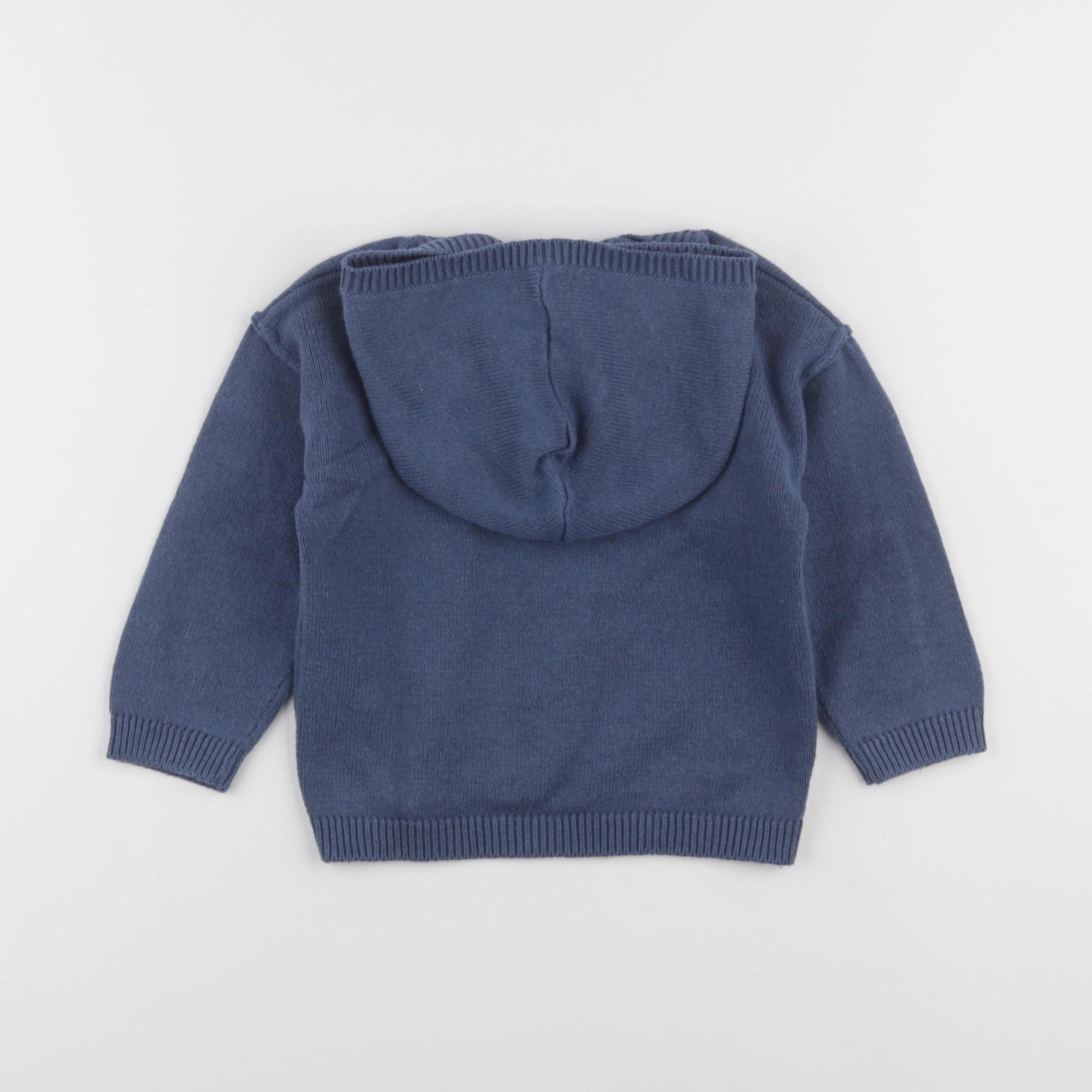 Vertbaudet - gilet bleu - 18 mois