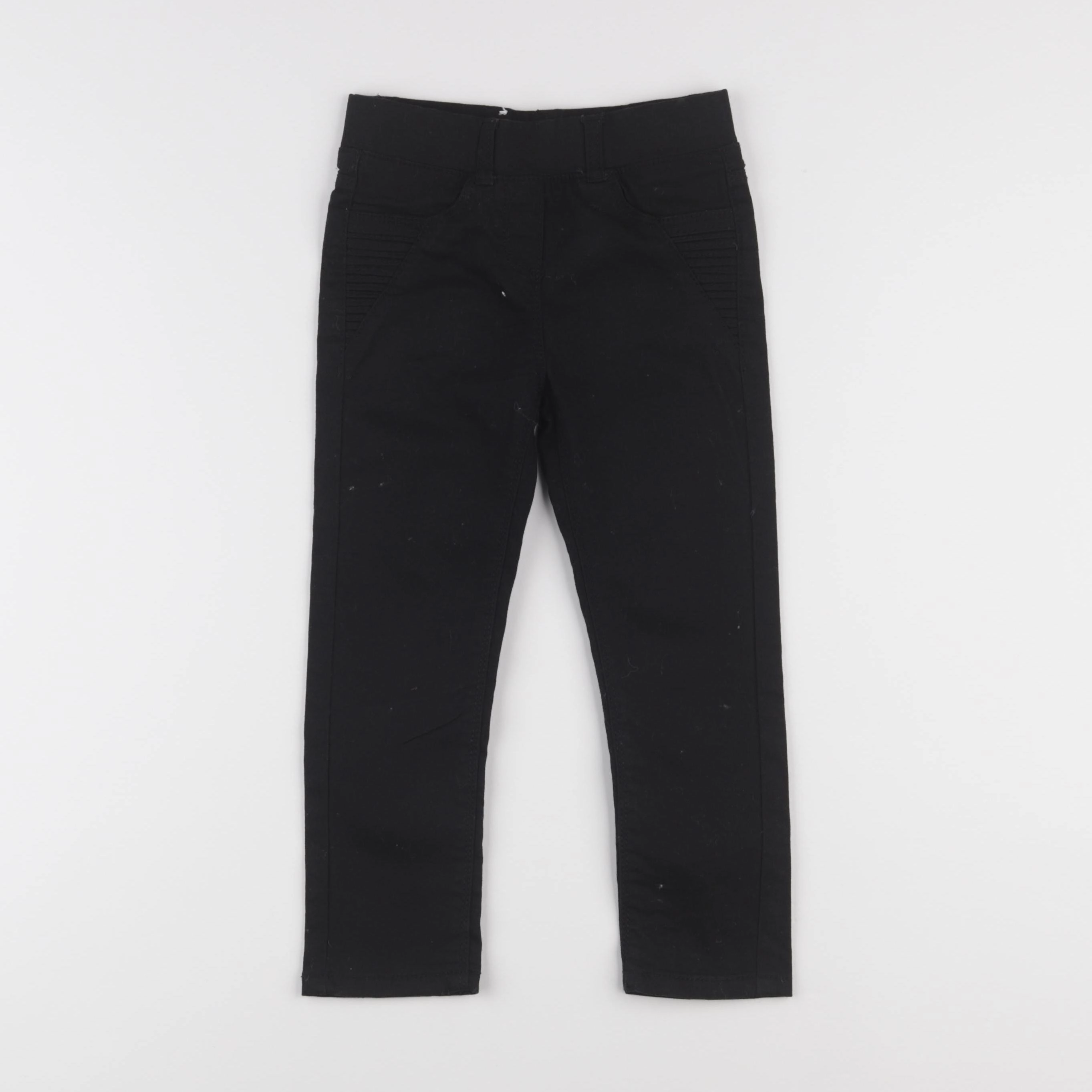 Vertbaudet - jegging noir - 4 ans