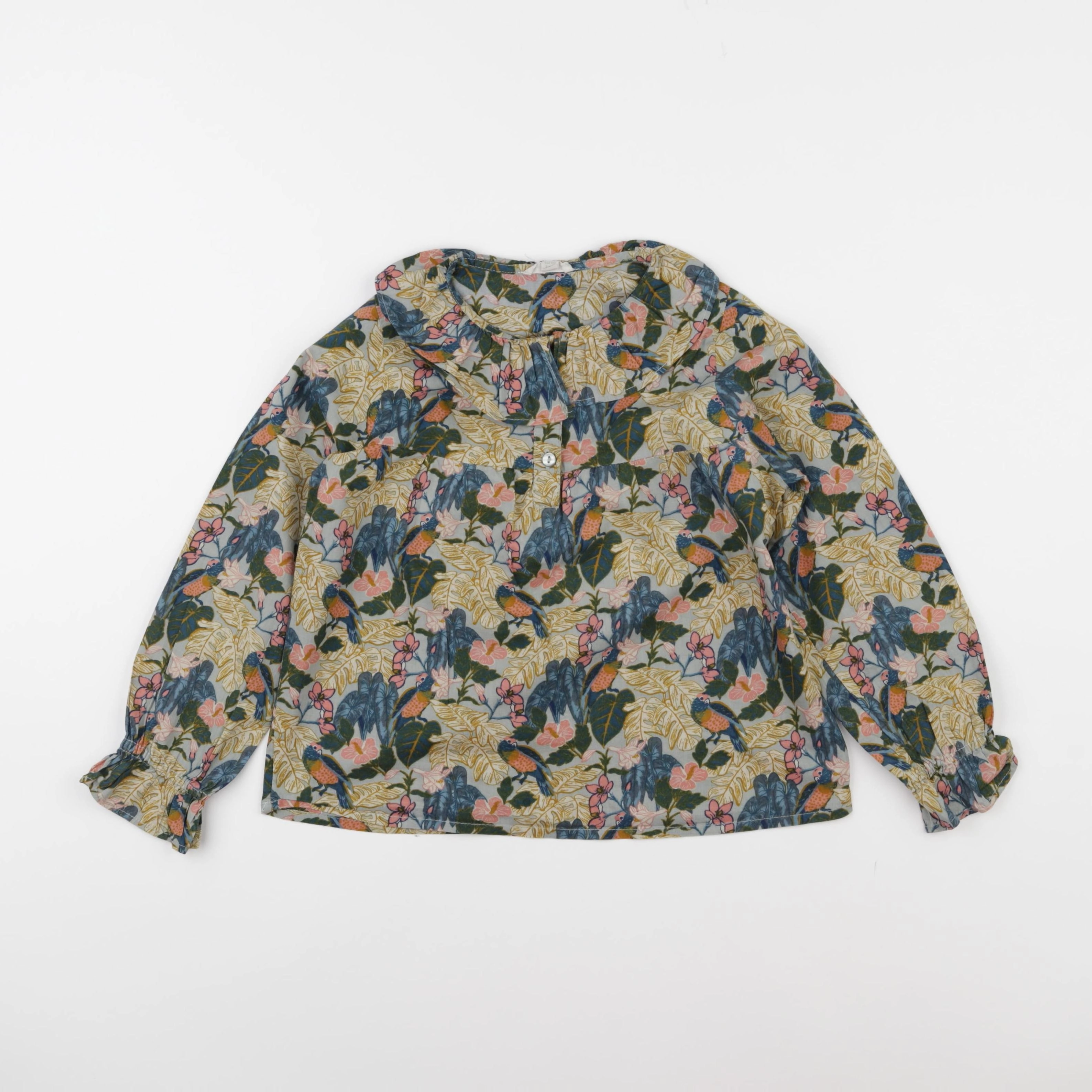 Vertbaudet - blouse multicolore - 7 ans