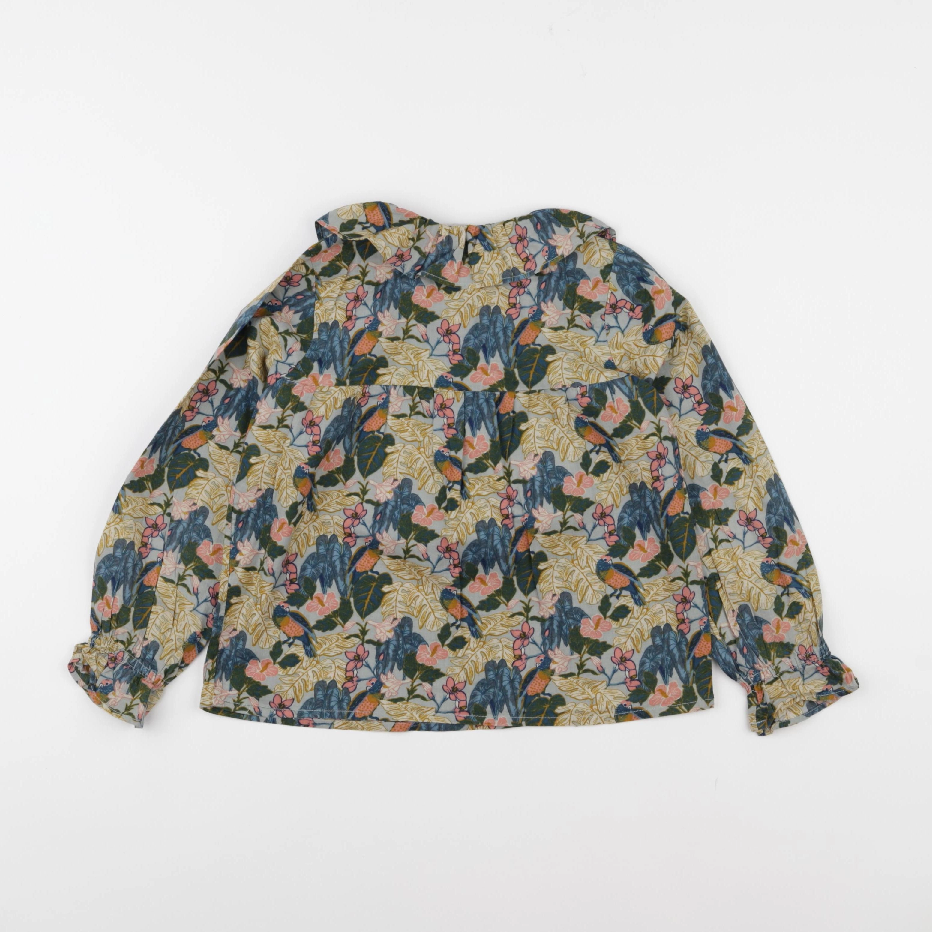 Vertbaudet - blouse multicolore - 7 ans