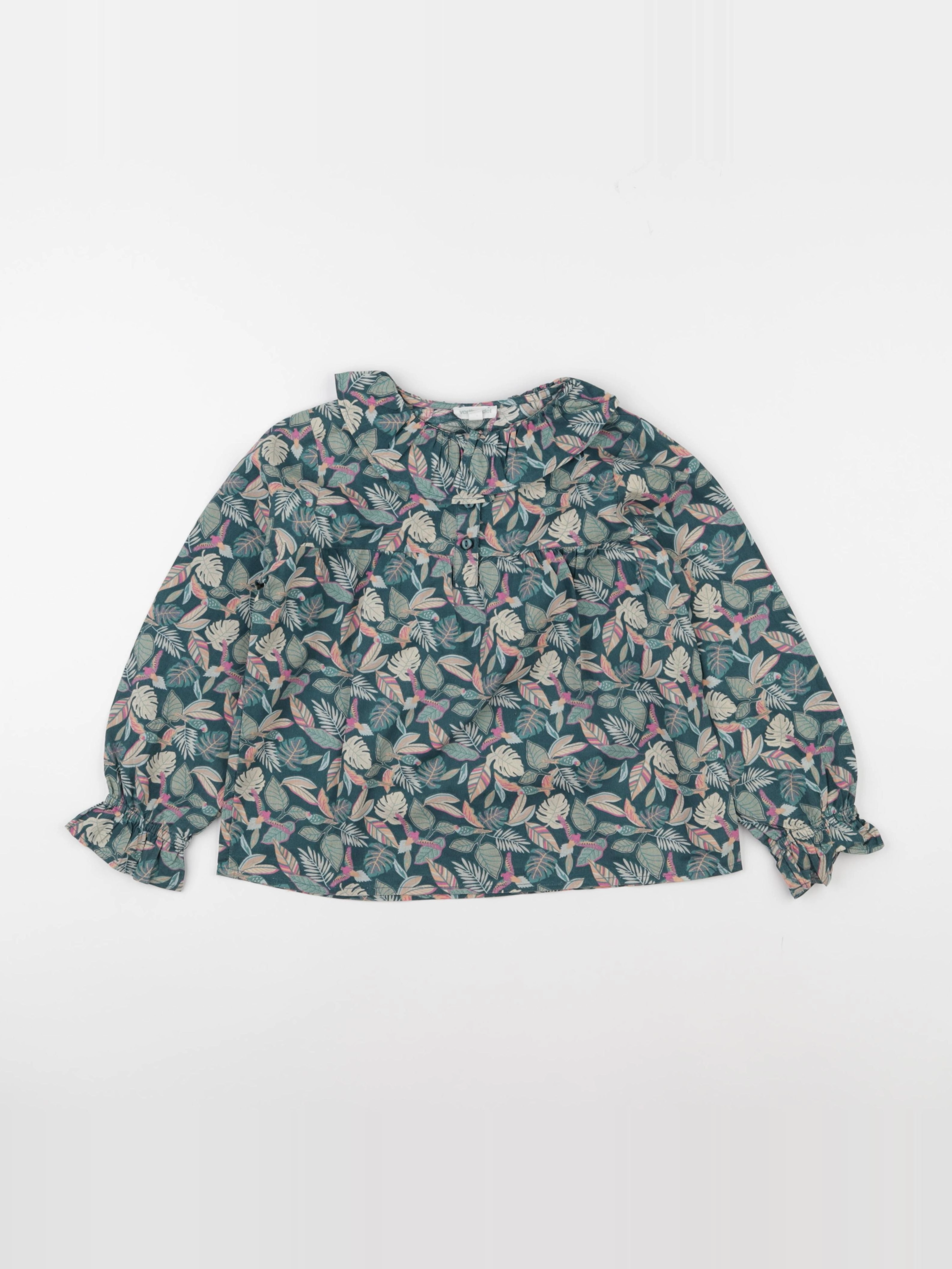 Vertbaudet - blouse multicolore - 7 ans