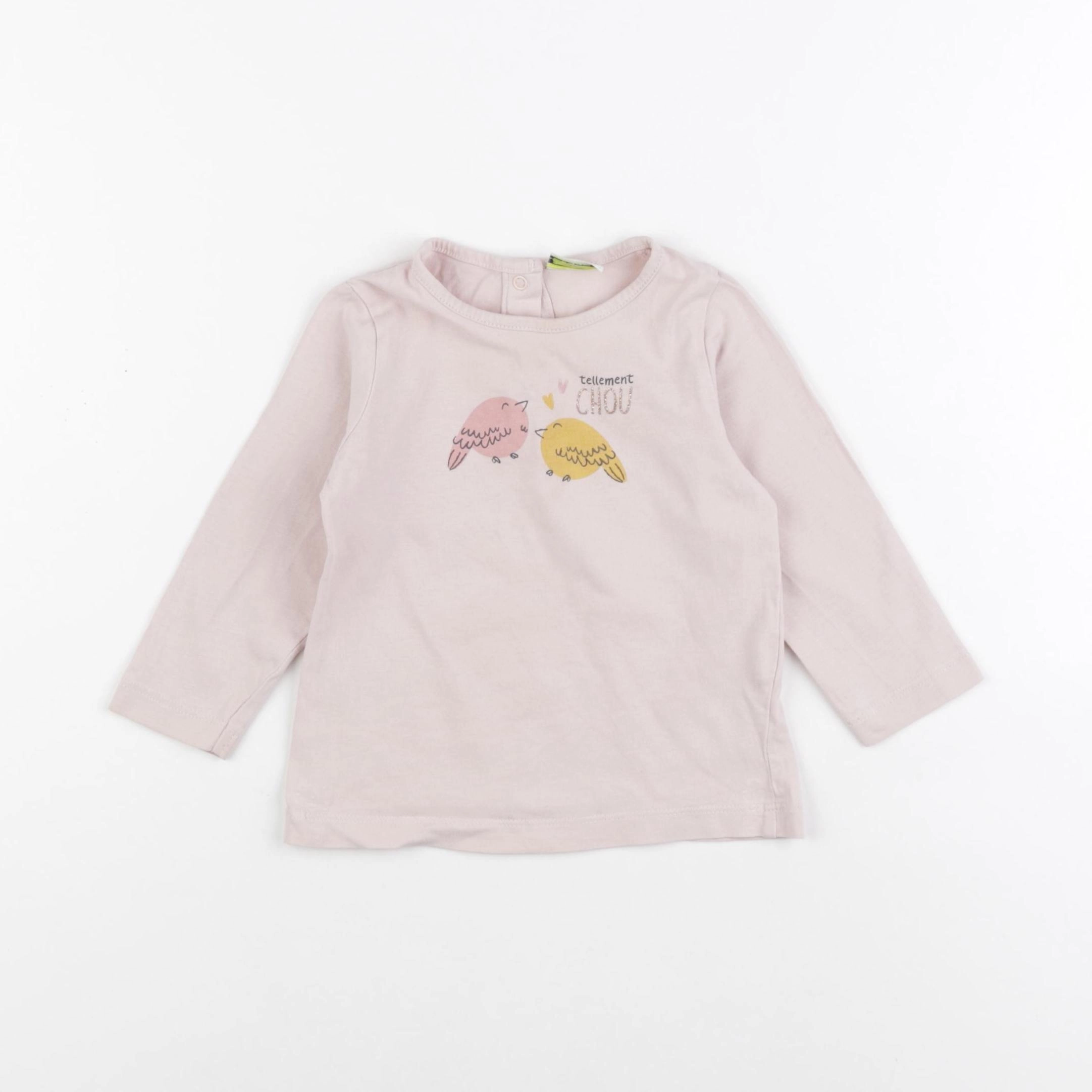 Tape à l'oeil - tee-shirt rose - 18 mois