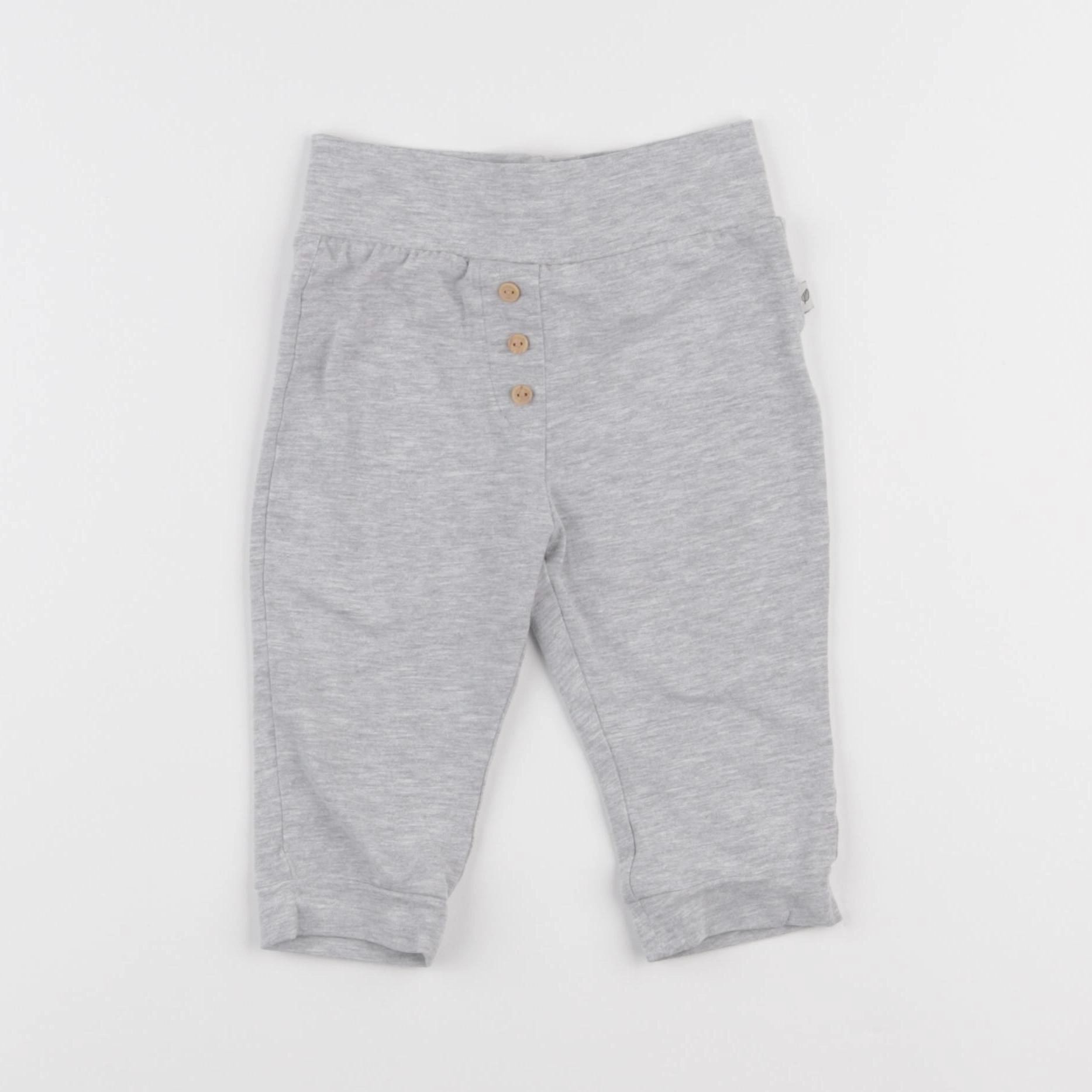 Vertbaudet - legging gris - 12 mois