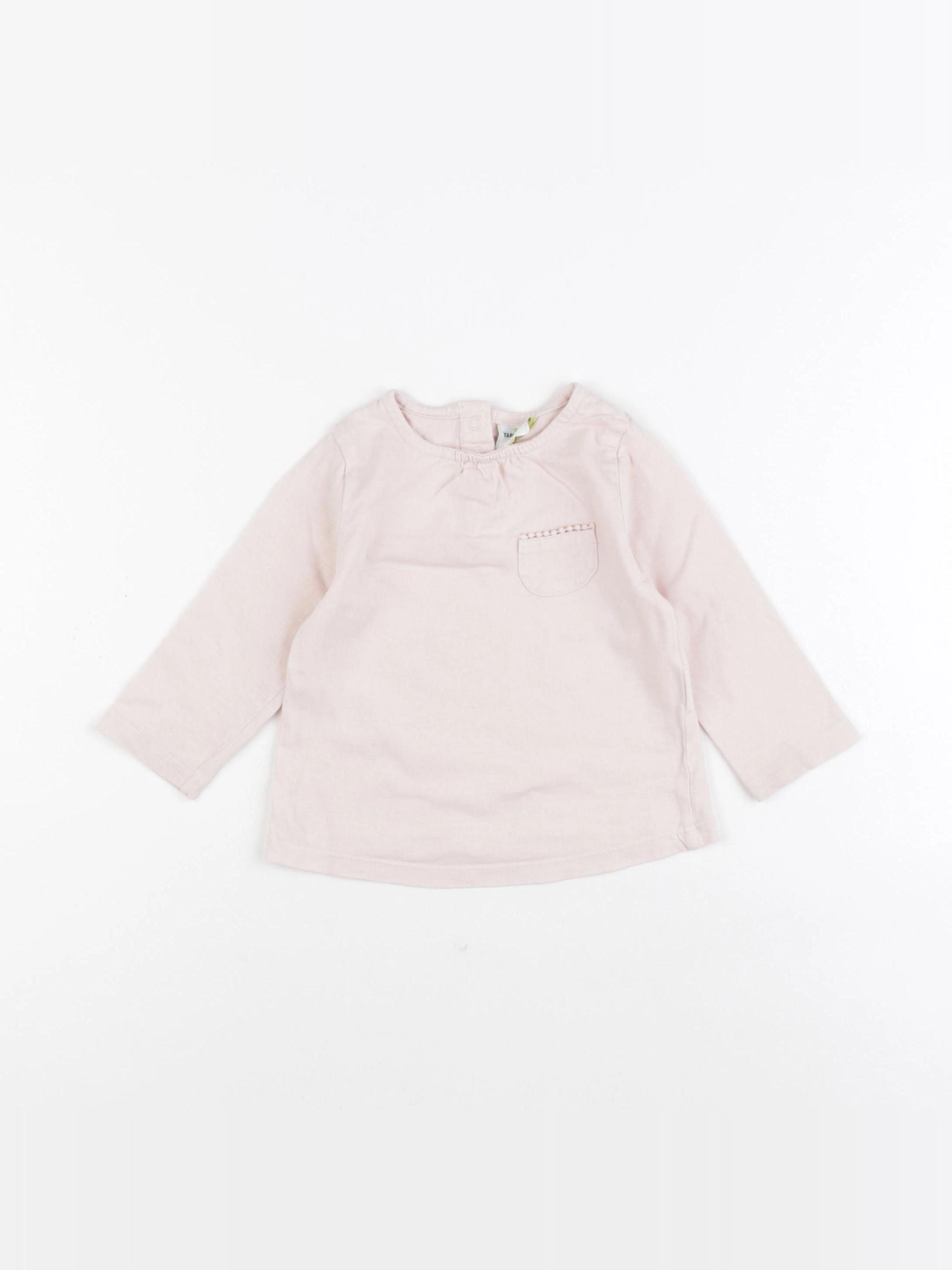 Tape à l'oeil - tee-shirt rose - 9 mois