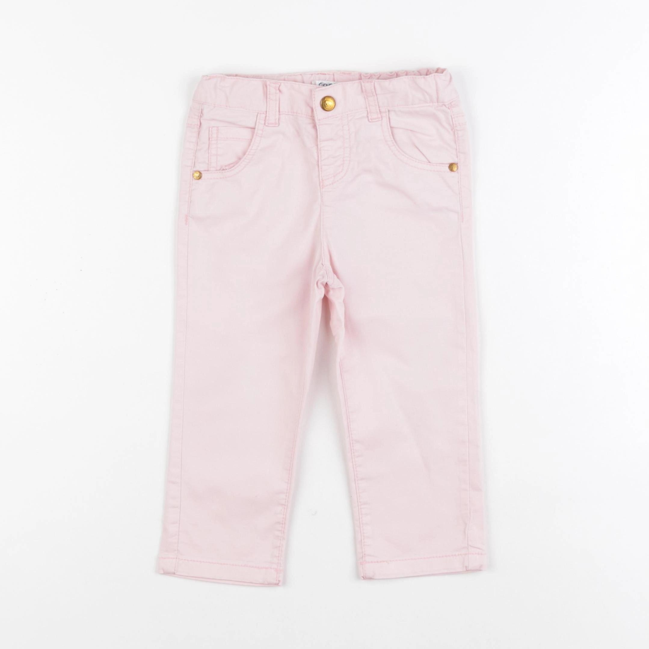 La Redoute - pantalon rose - 18 mois