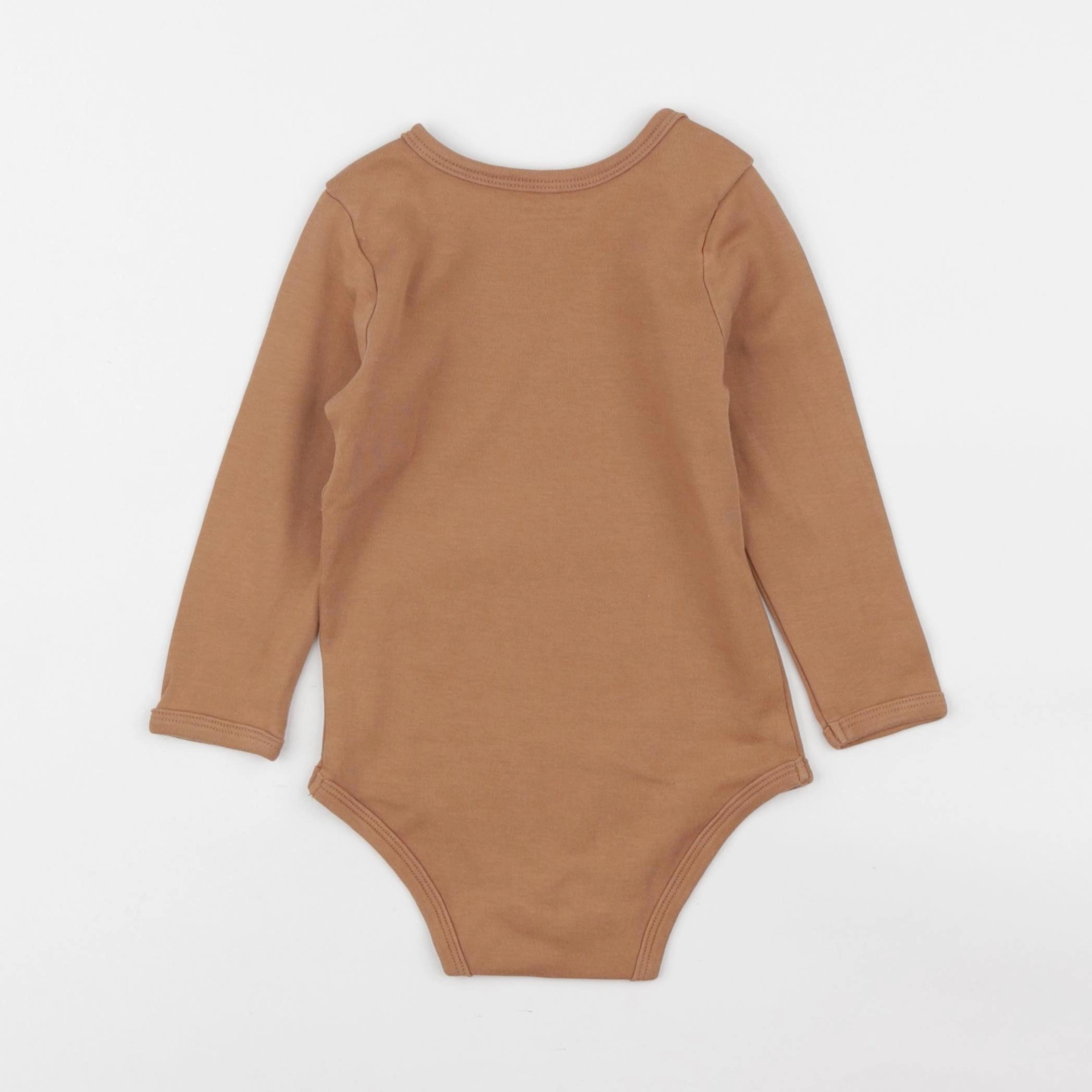 Vertbaudet - body marron - 18 mois