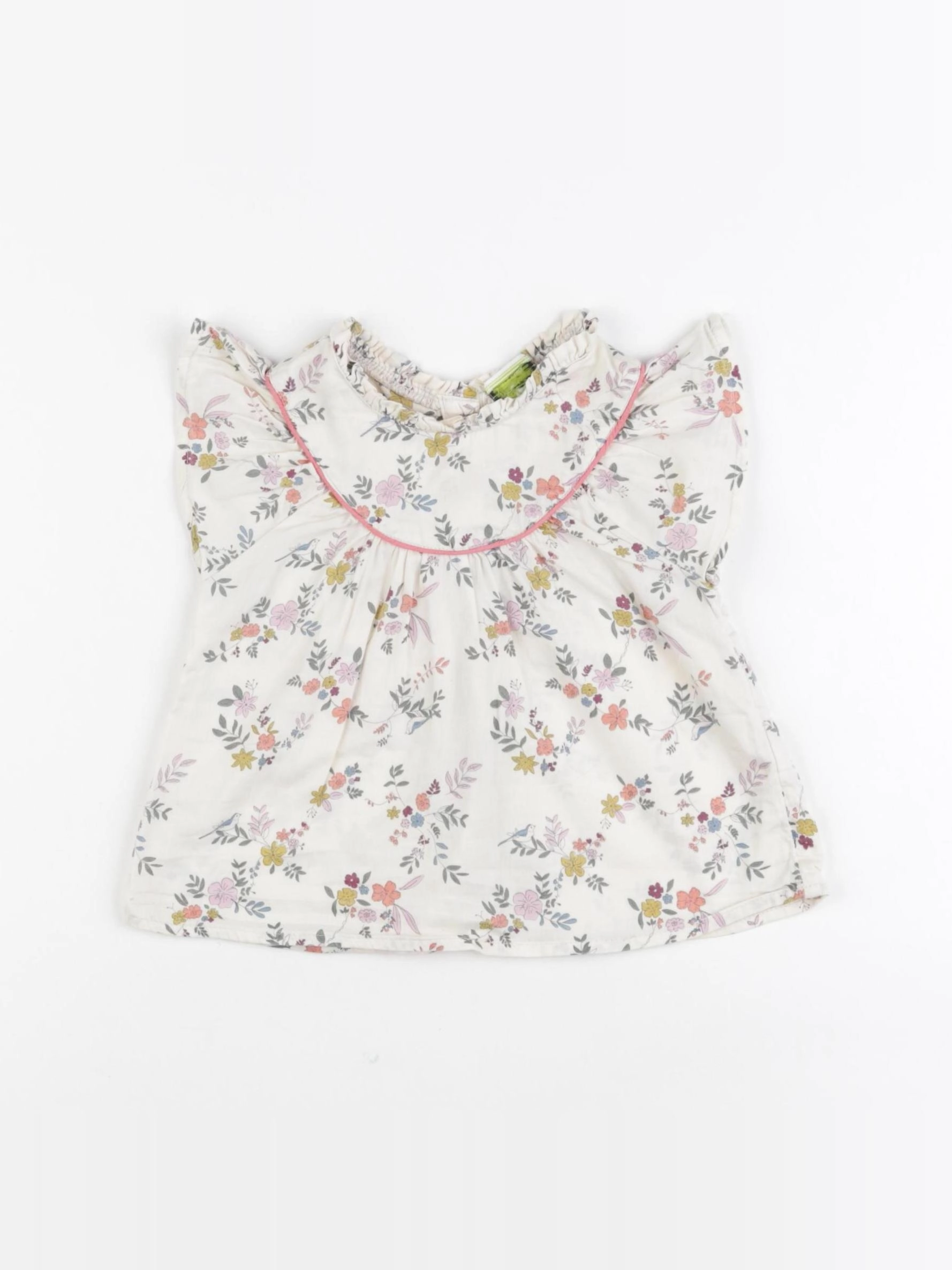 Tape à l'oeil - blouse beige, rose - 12 mois
