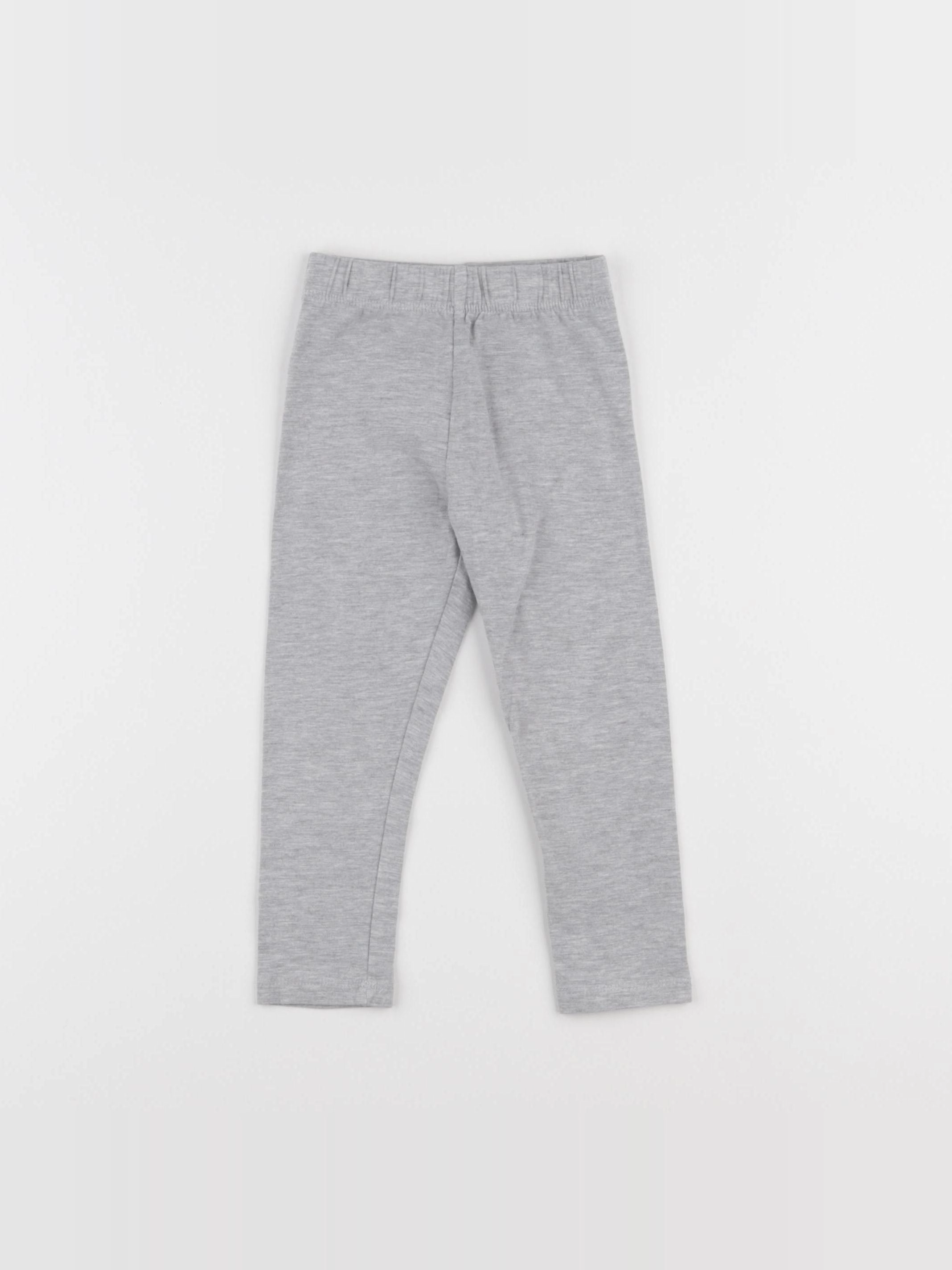 Vertbaudet - legging gris - 2 ans
