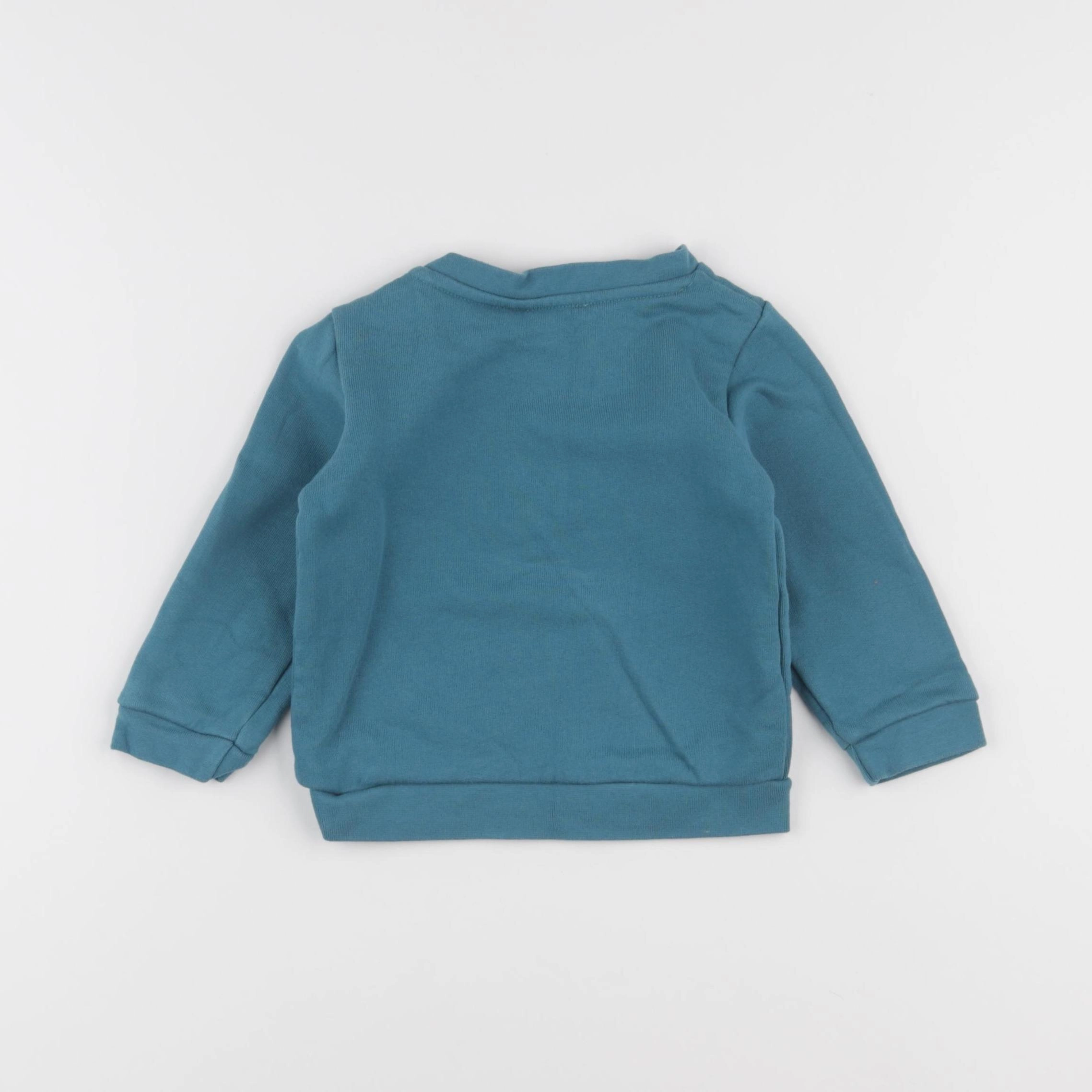 Jacadi - sweat bleu - 18 mois