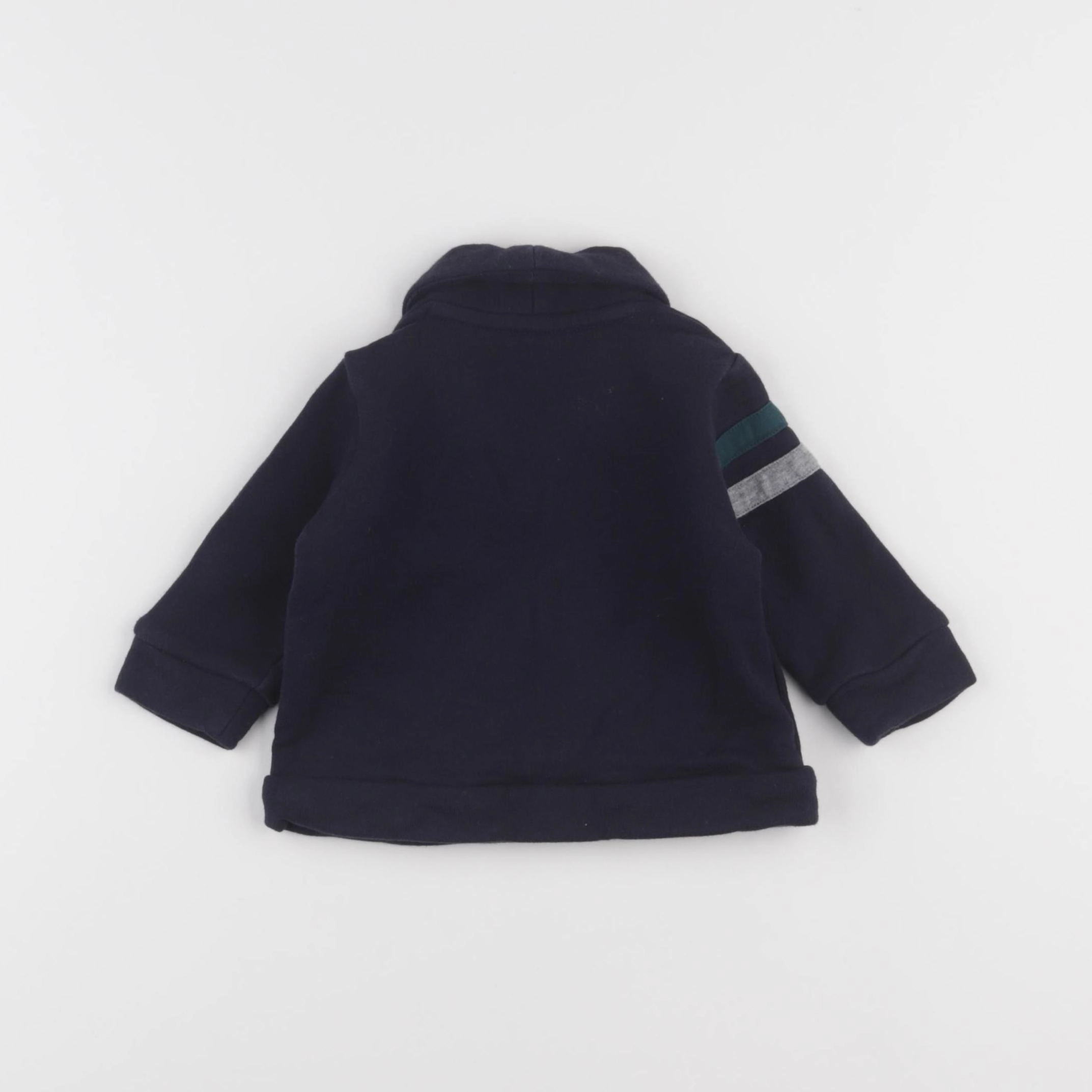 Petit Bateau - veste bleu - 3 mois