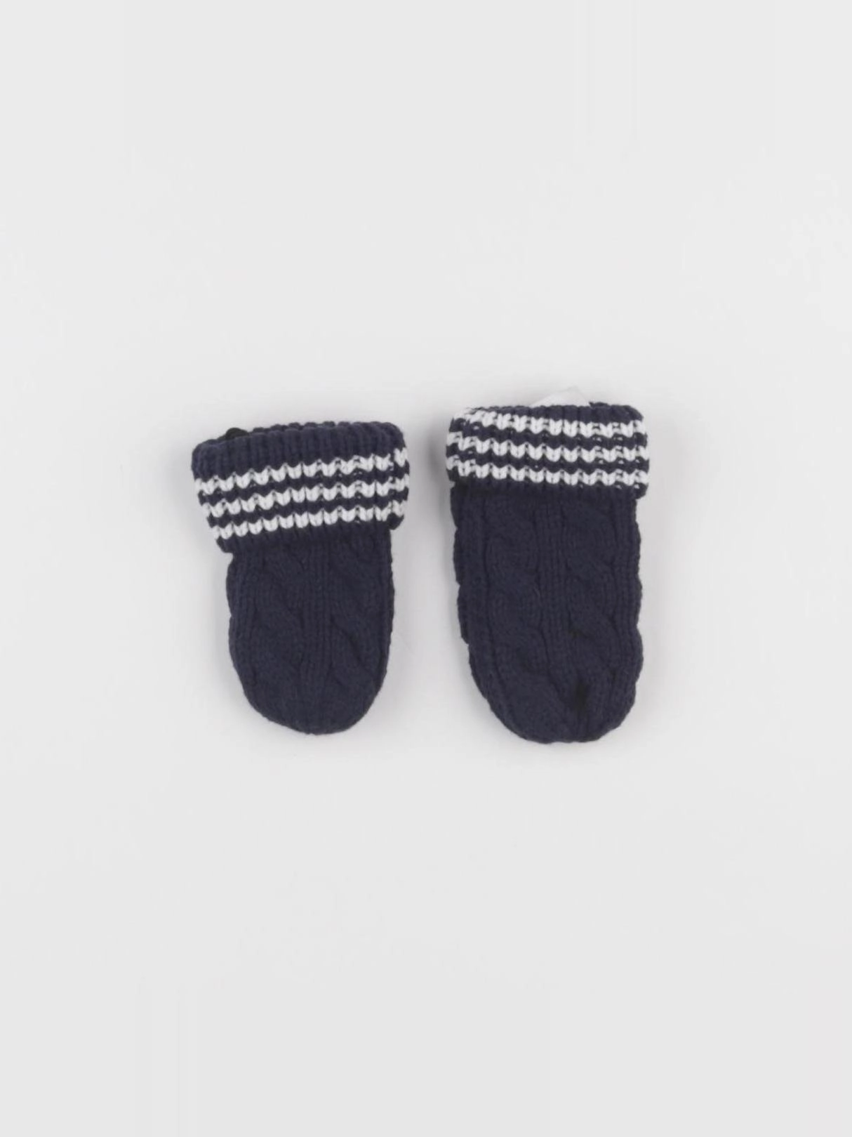 Vertbaudet - moufles bleu - 12/18 mois