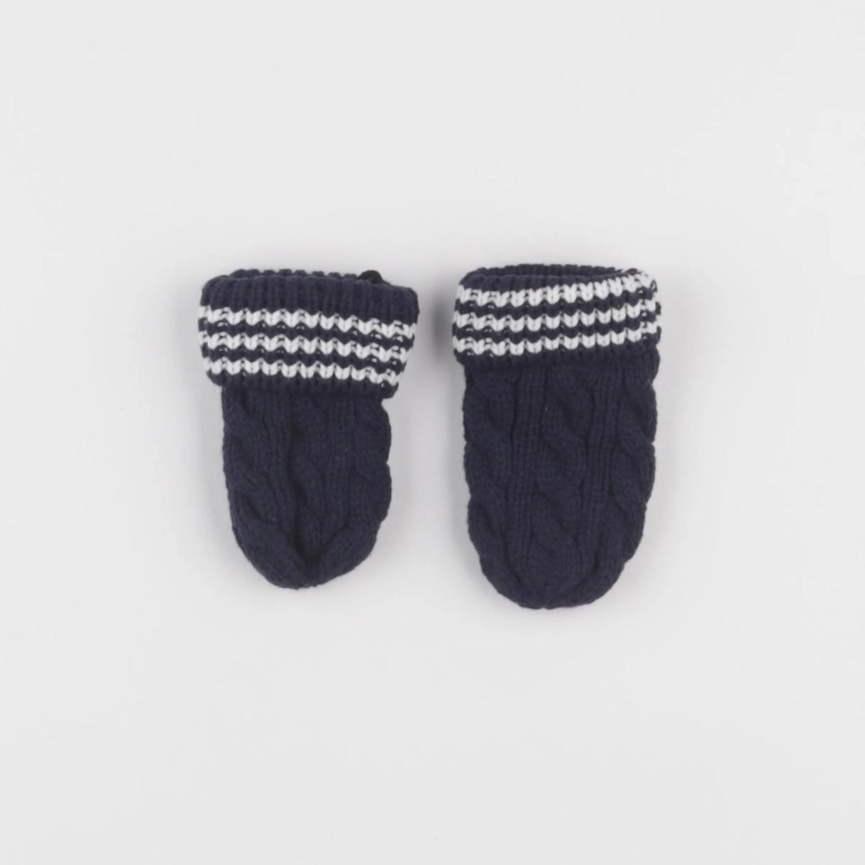 Vertbaudet - moufles bleu - 12/18 mois