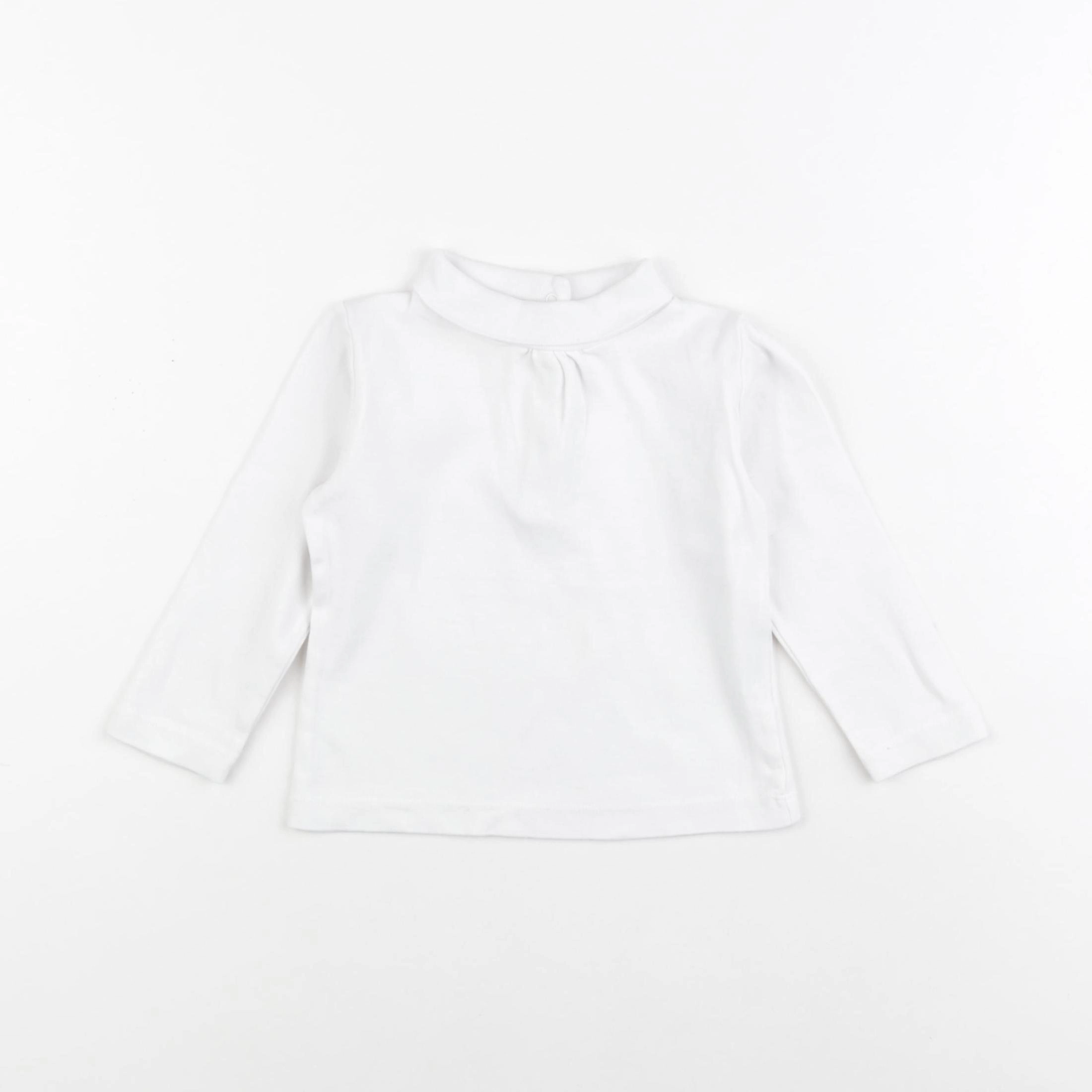 Boutchou - sous-pull blanc - 18 mois