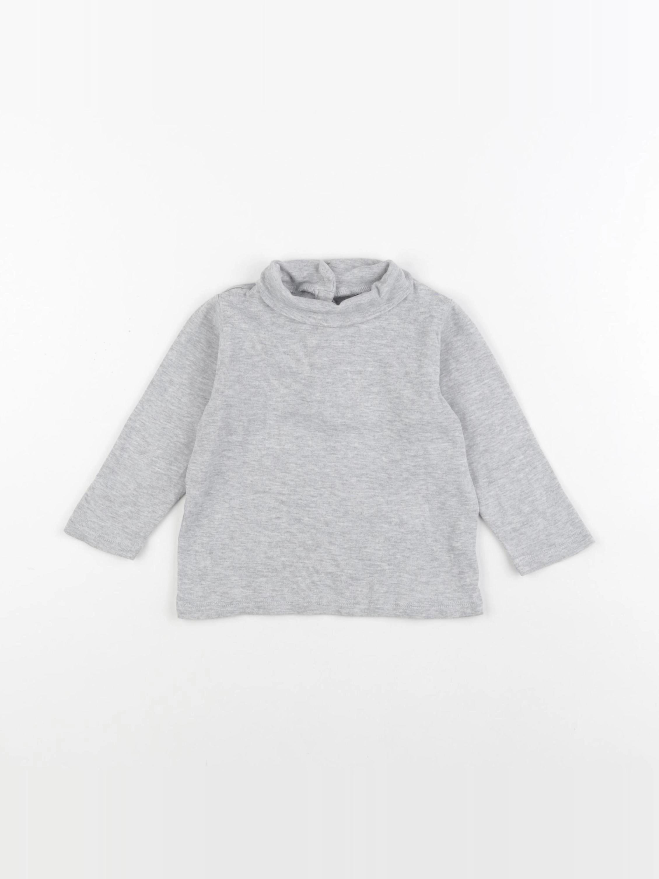 Boutchou - sous-pull gris - 18 mois