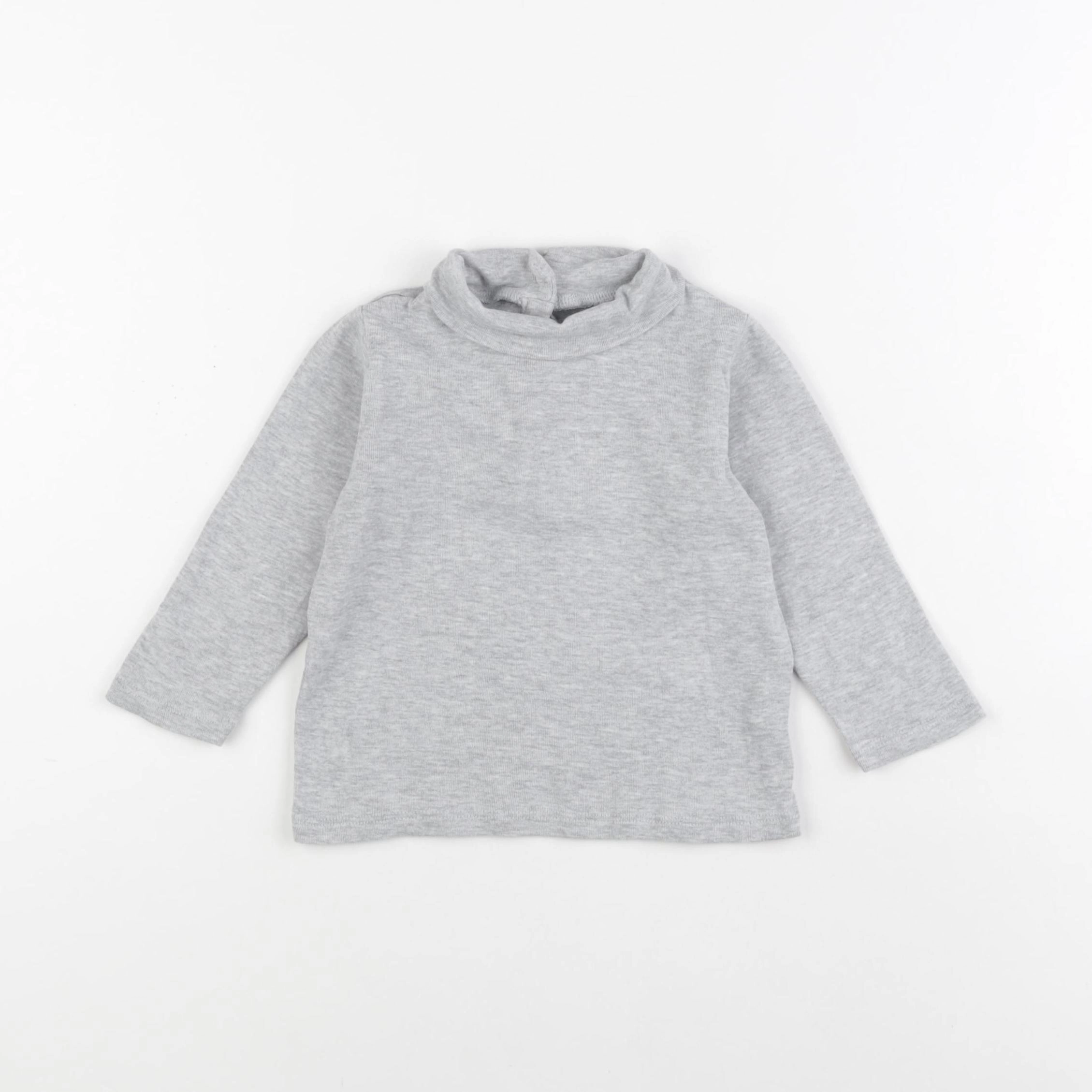 Boutchou - sous-pull gris - 18 mois