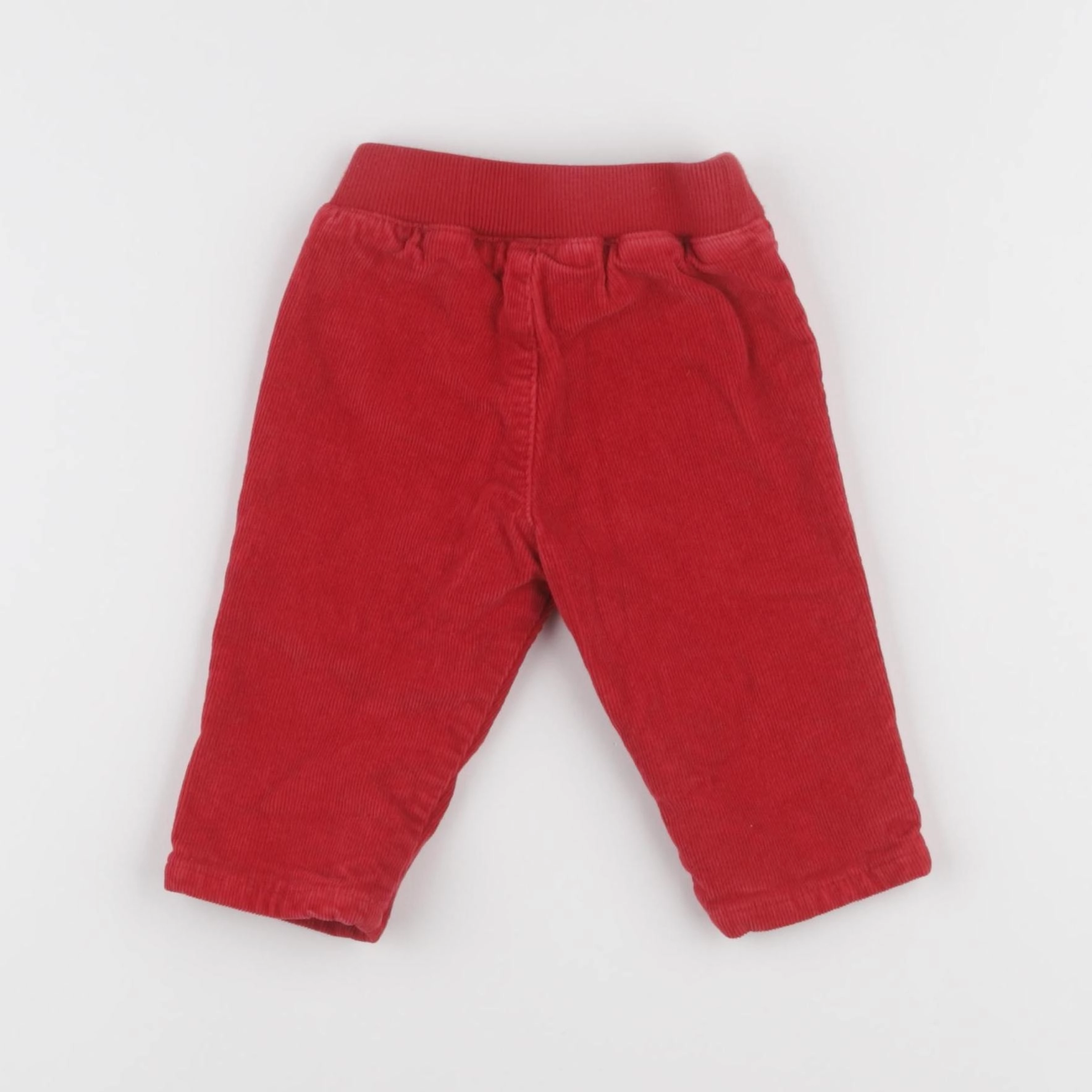 Petit Bateau - pantalon rouge - 3 mois