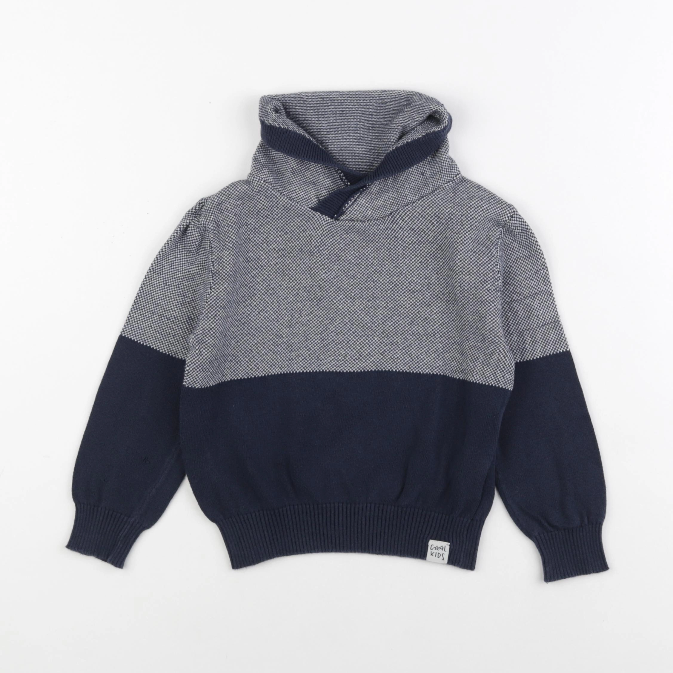 Vertbaudet - pull bleu - 4 ans