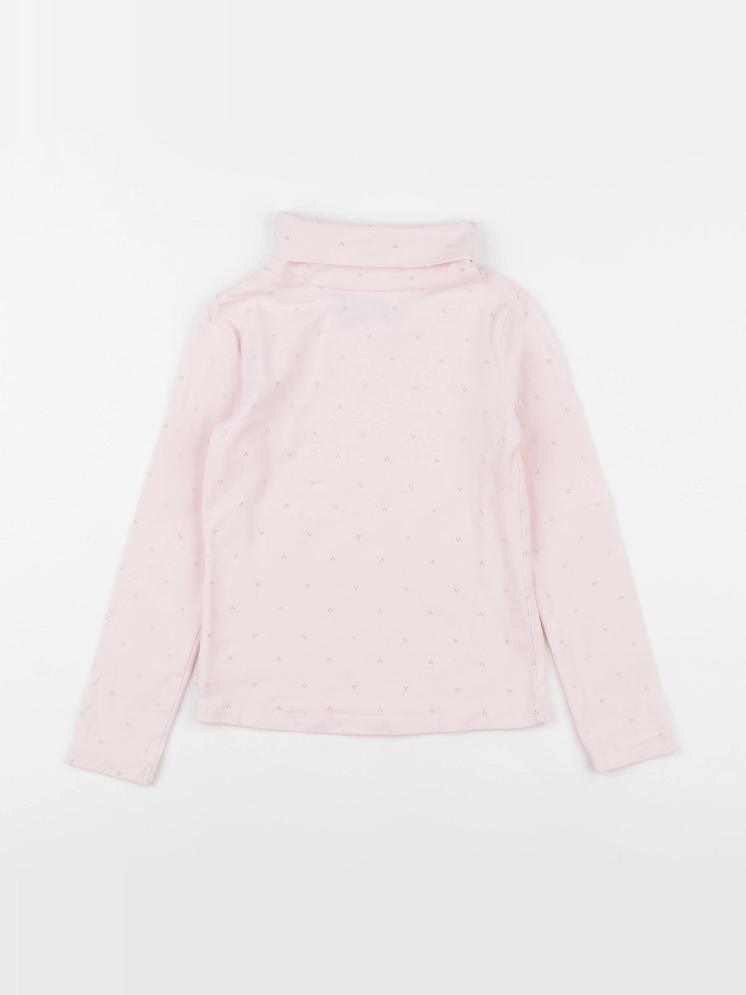 Okaidi - sous-pull rose - 5/6 ans