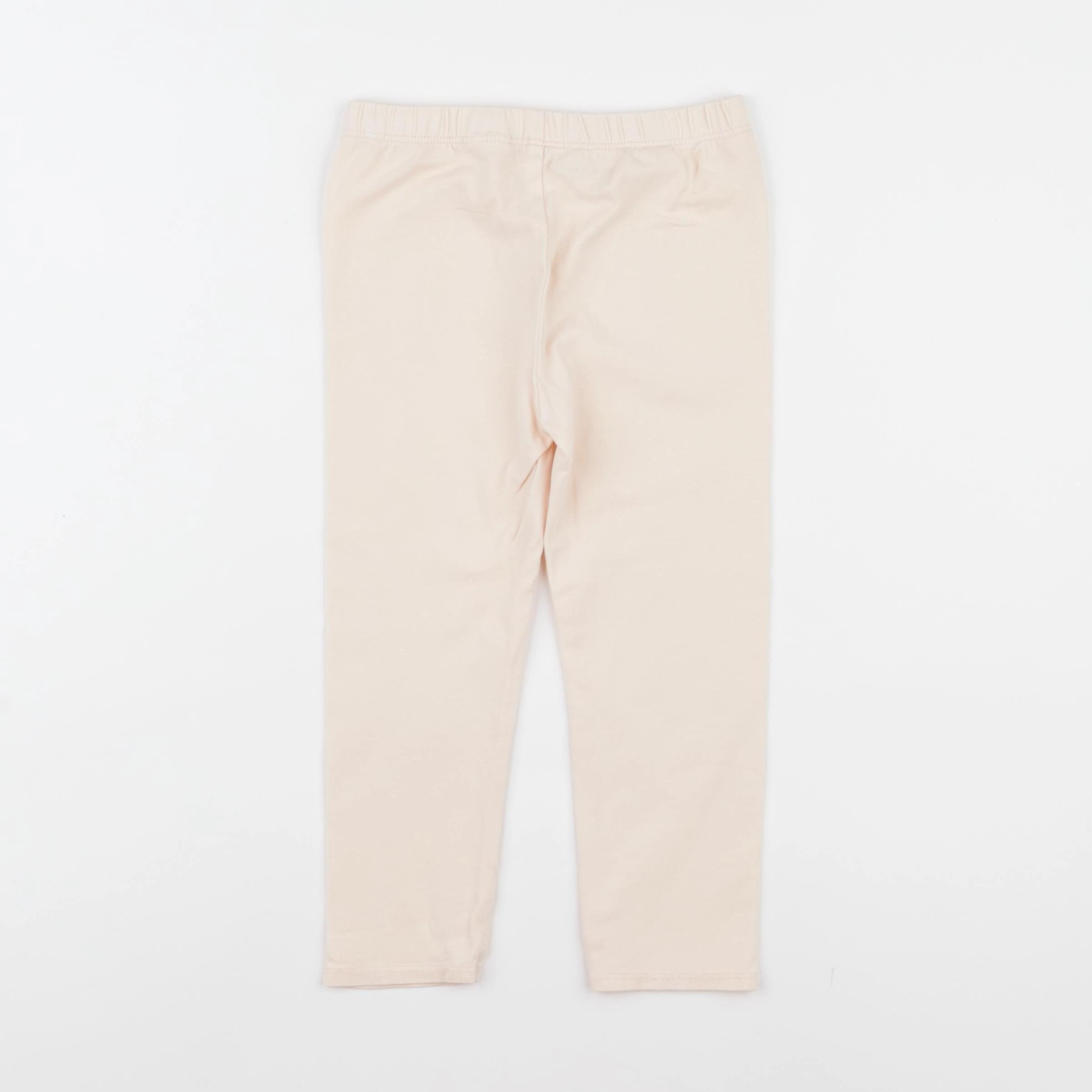 Vertbaudet - legging beige - 36 mois