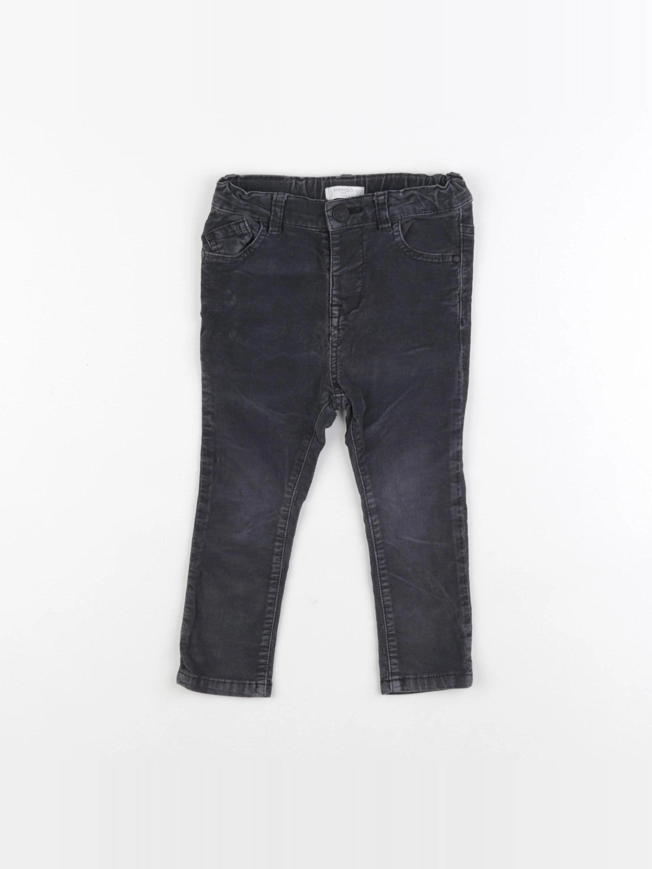 Mango - pantalon noir - 12/18 mois