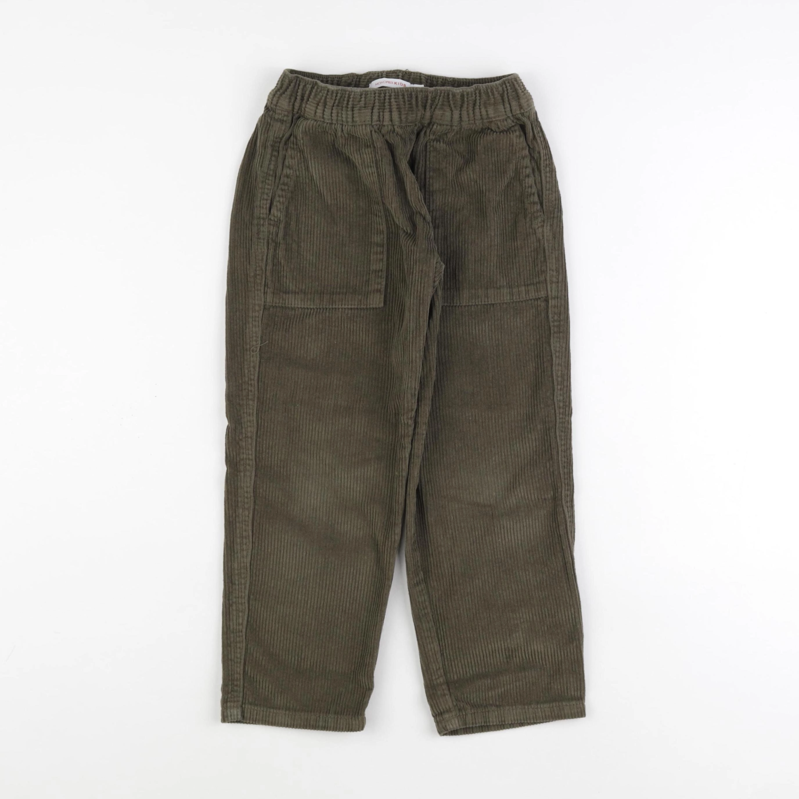 Monoprix - pantalon vert - 5 ans