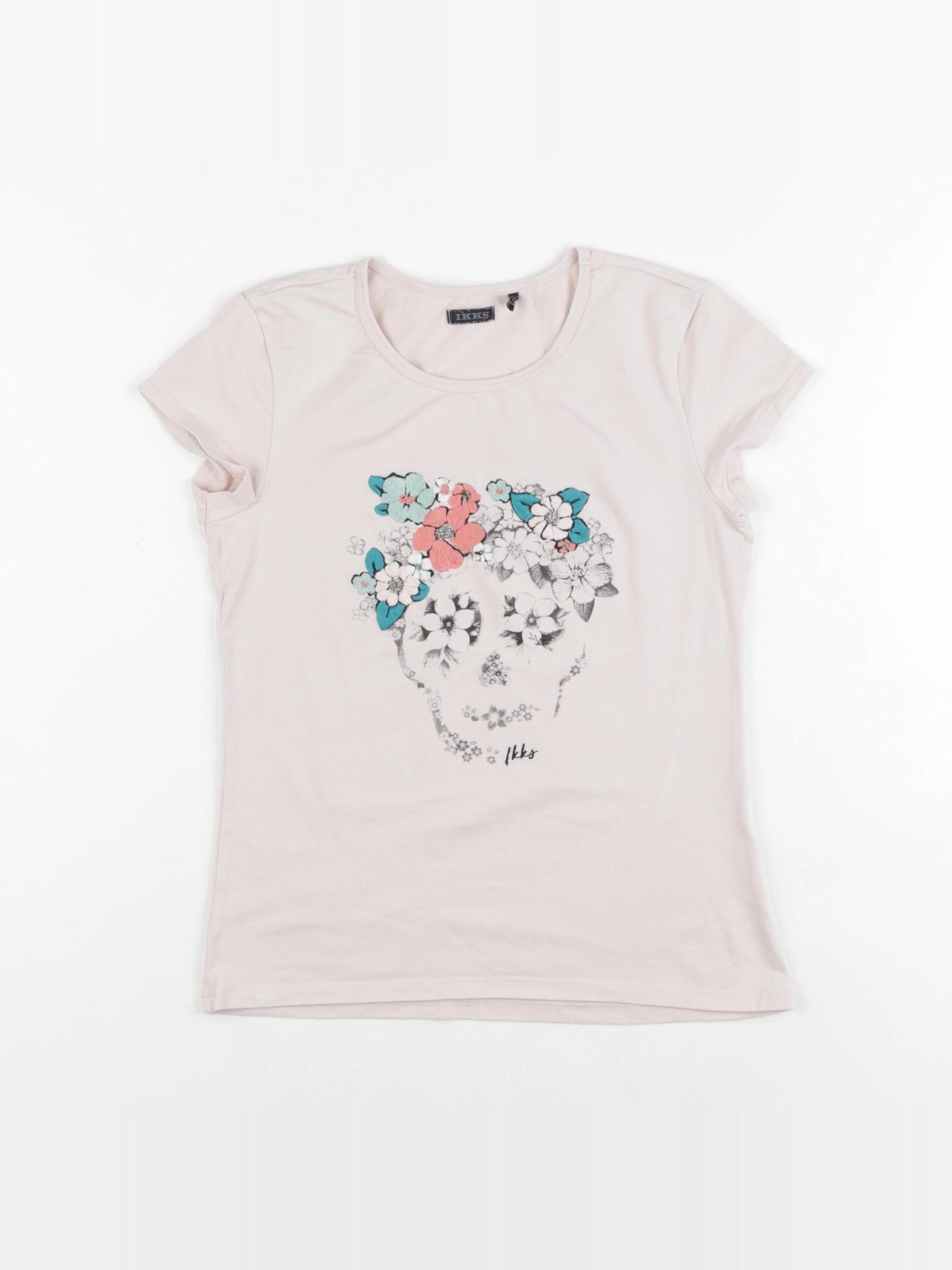 IKKS - tee-shirt rose - 10 ans