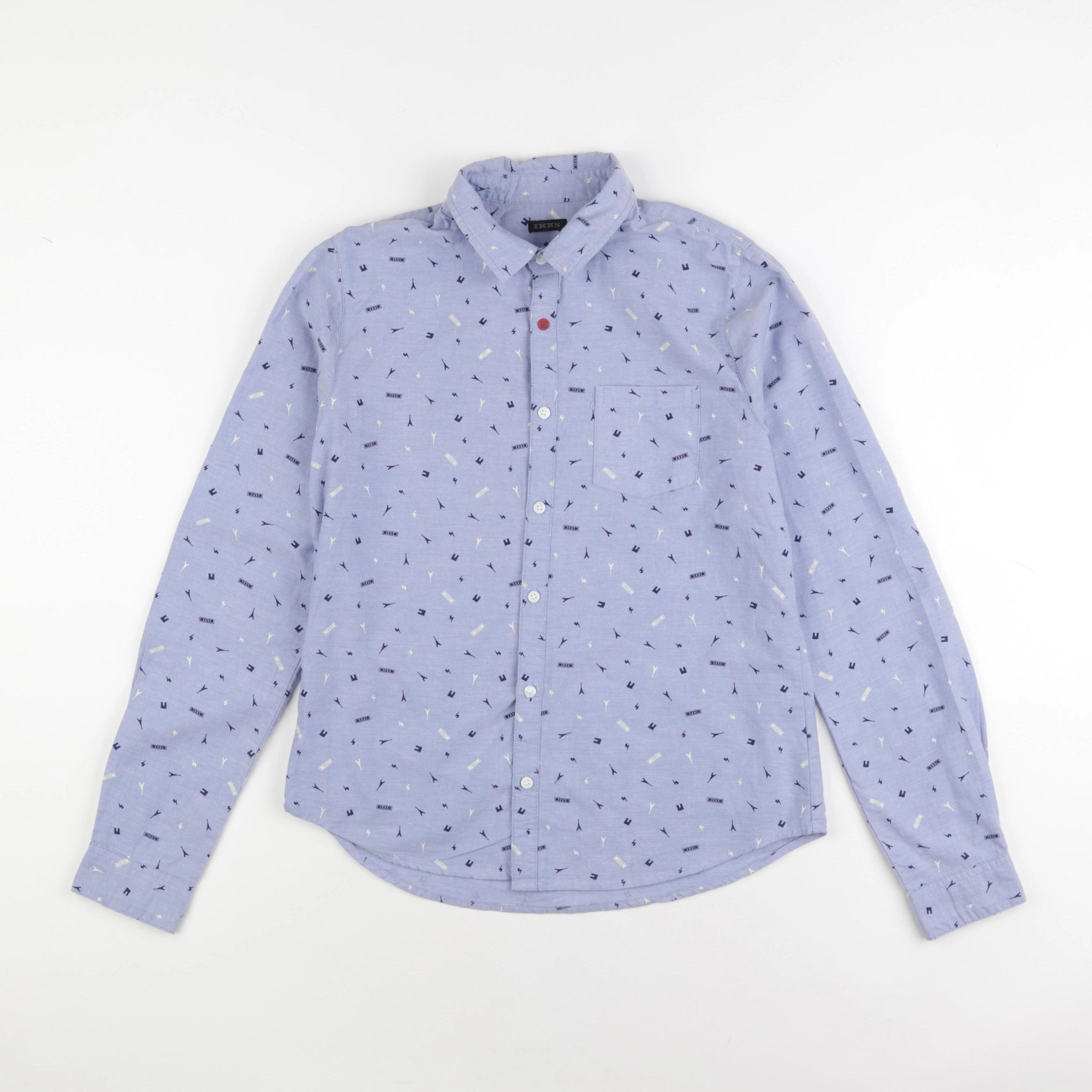 IKKS - chemise bleu - 14 ans