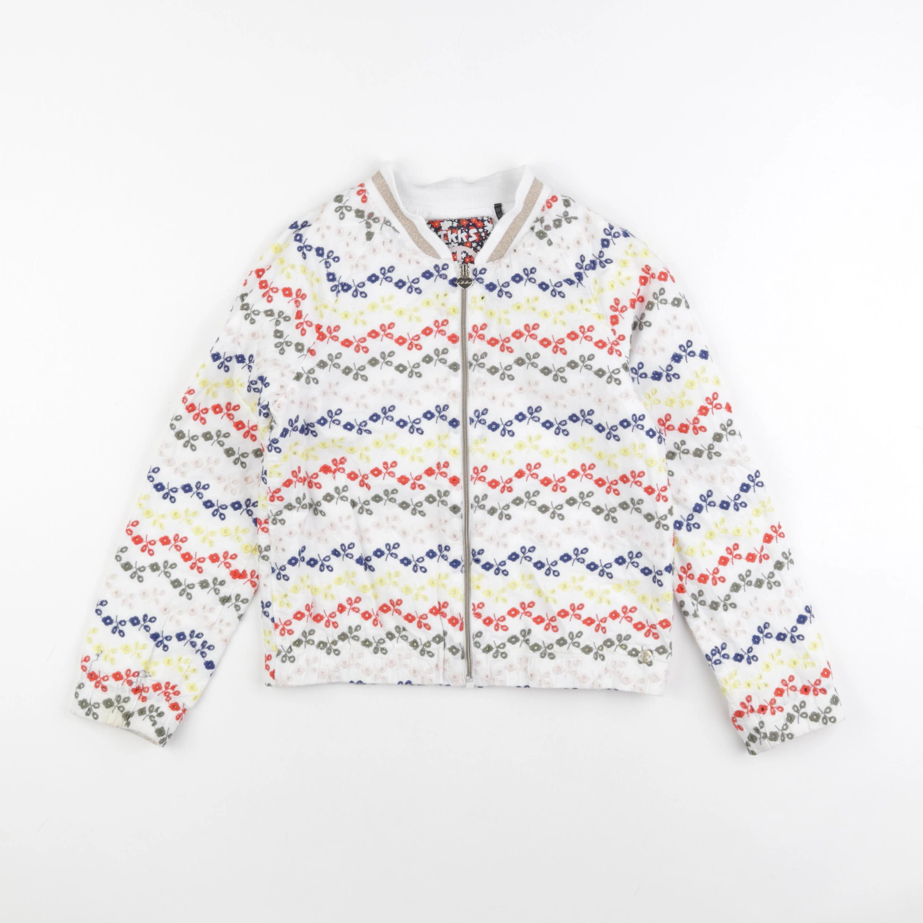 IKKS - veste blanc, multicolore - 10 ans