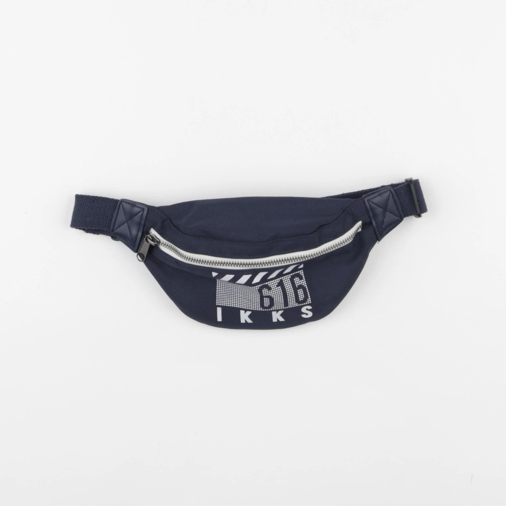 IKKS - sac banane bleu - 3/8 ans
