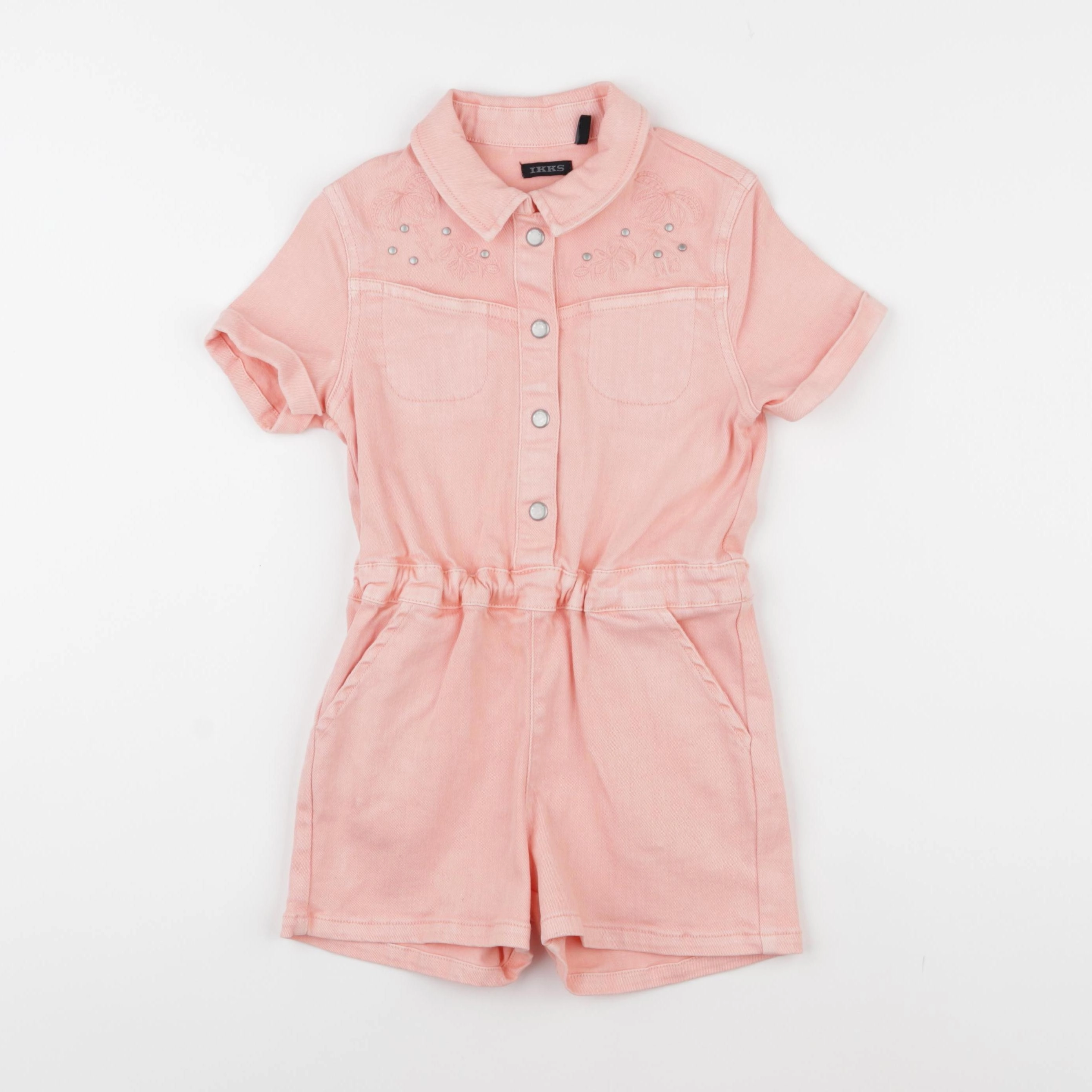 IKKS - combinaison rose fluo - 4 ans