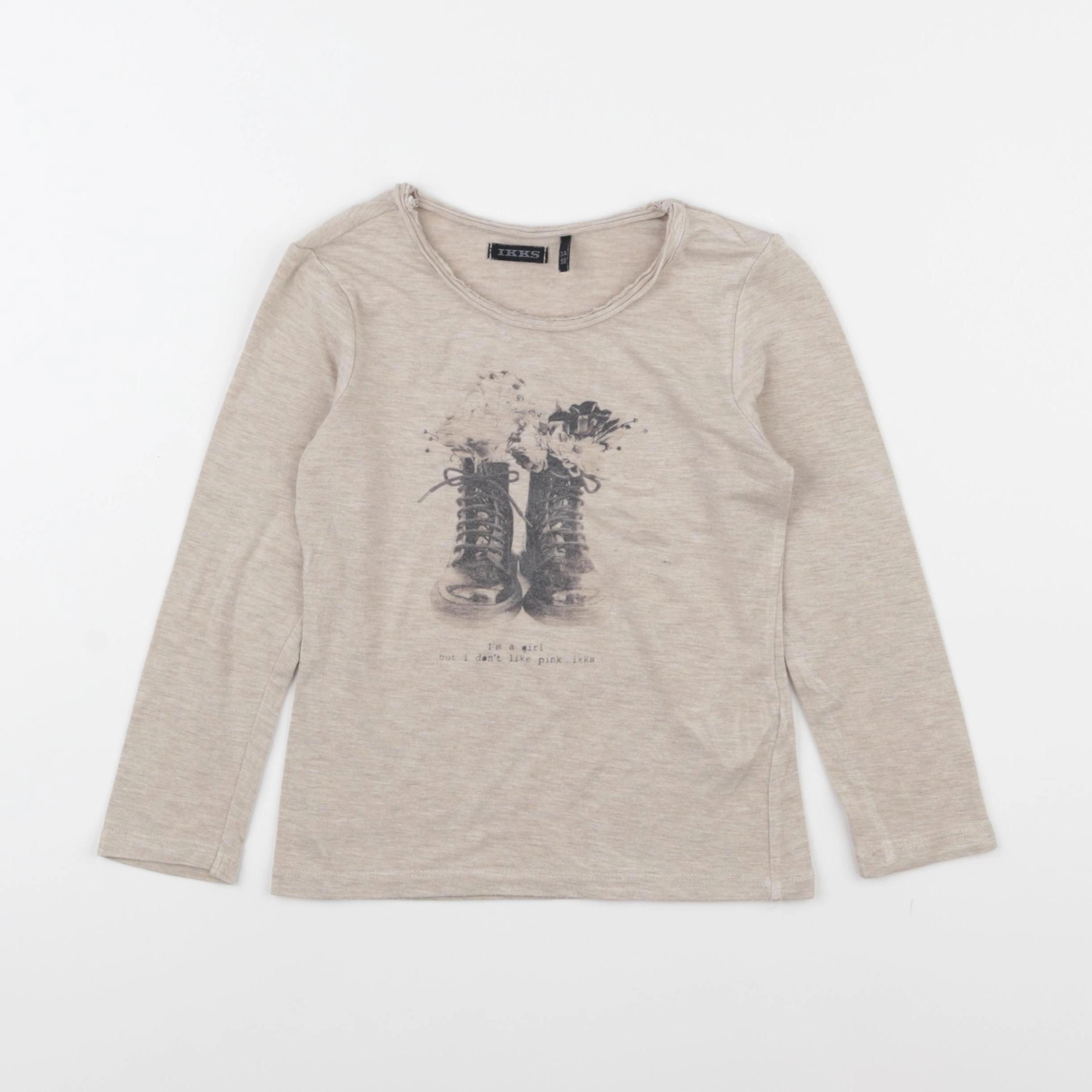 IKKS - tee-shirt marron - 3 ans