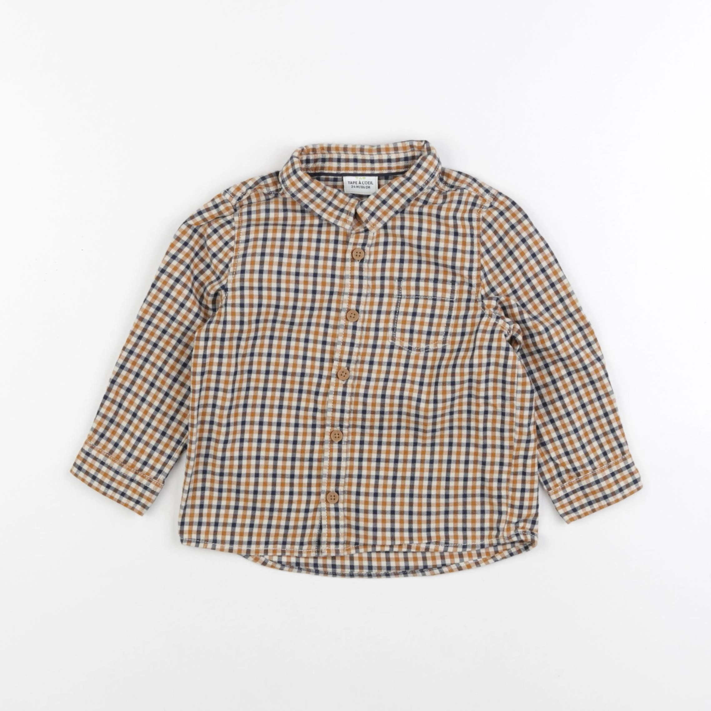 Tape à l'oeil - chemise multicolore - 24 mois