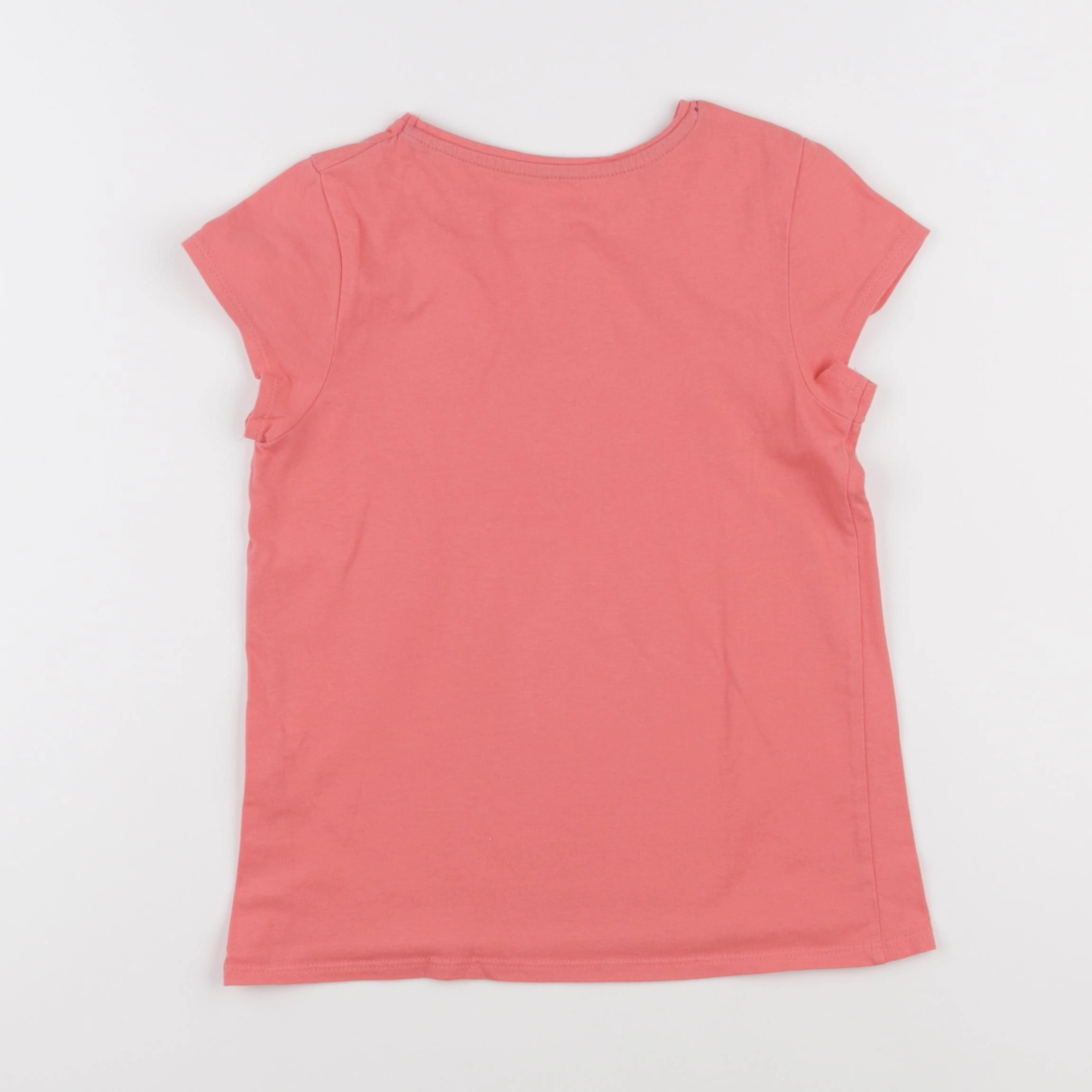 Vertbaudet - tee-shirt rose - 8 ans