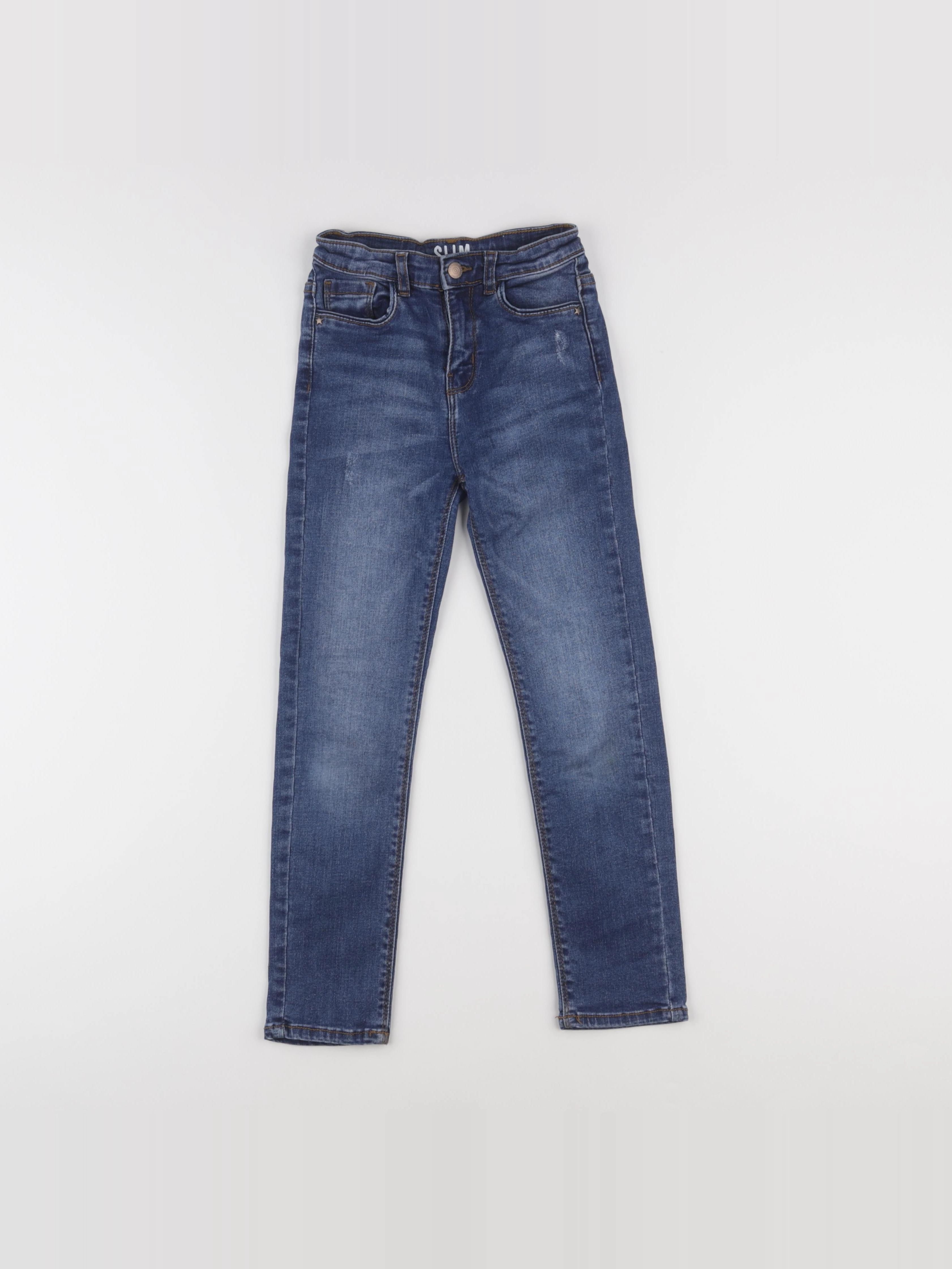 Vertbaudet - jean bleu - 8 ans