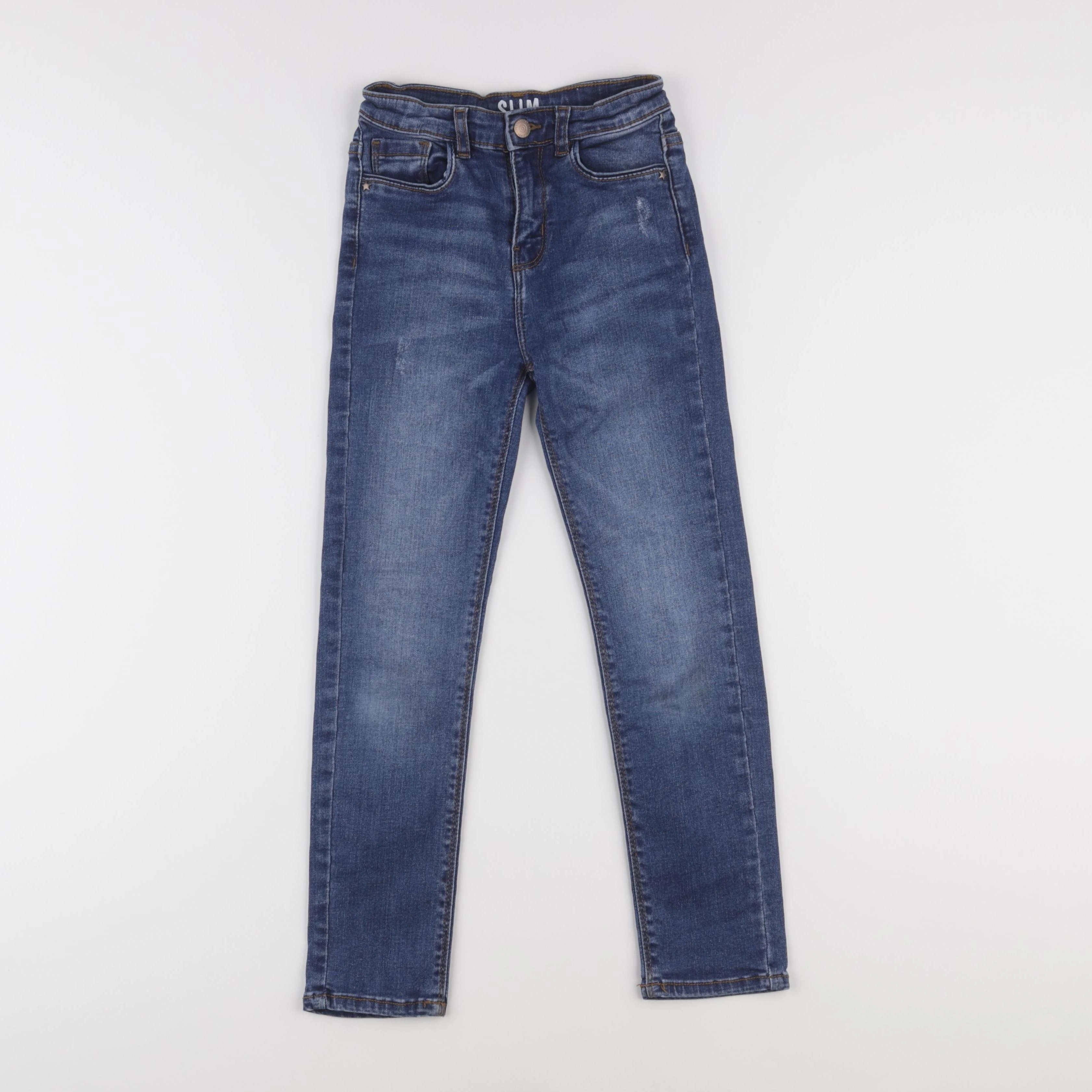 Vertbaudet - jean bleu - 8 ans