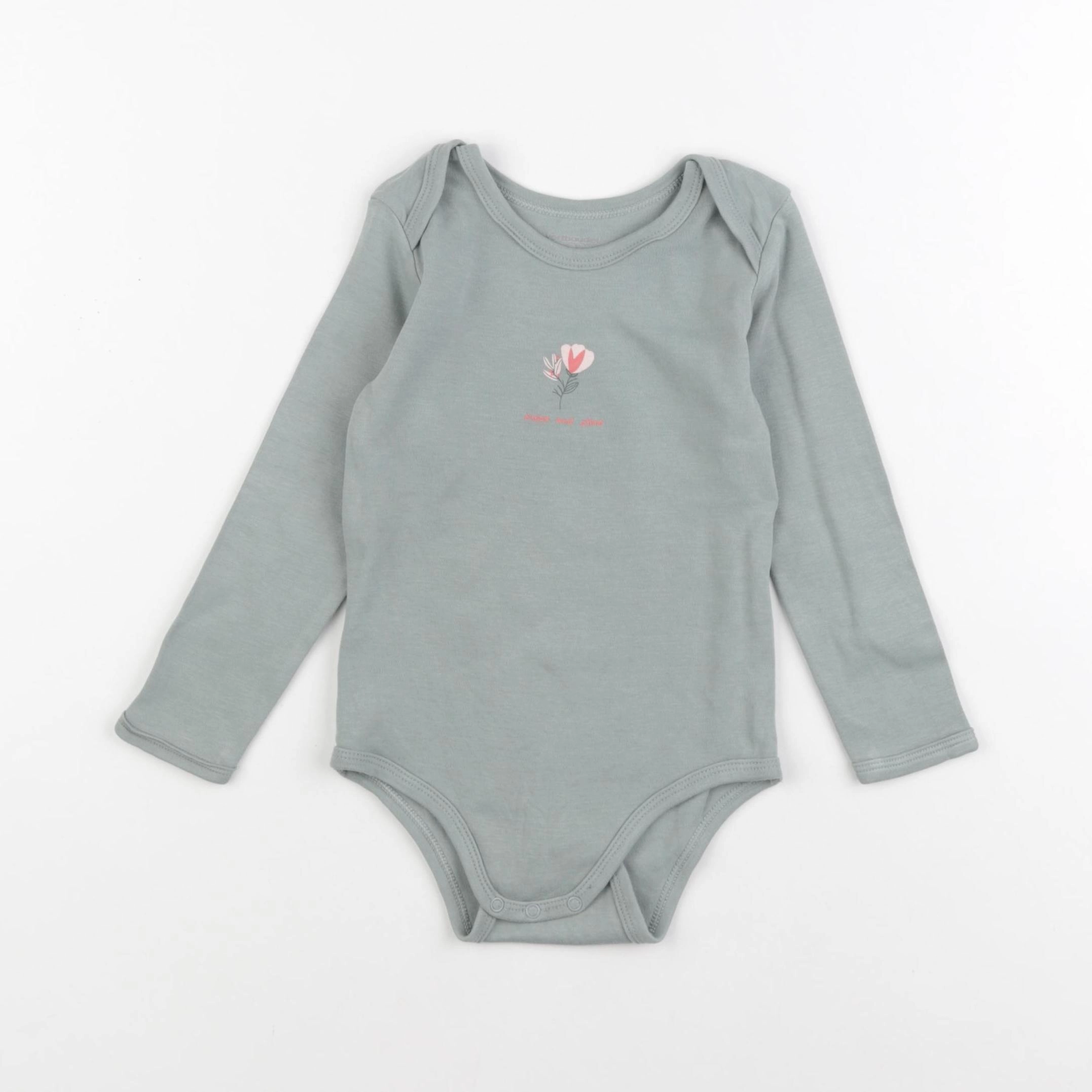Vertbaudet - body vert - 36 mois