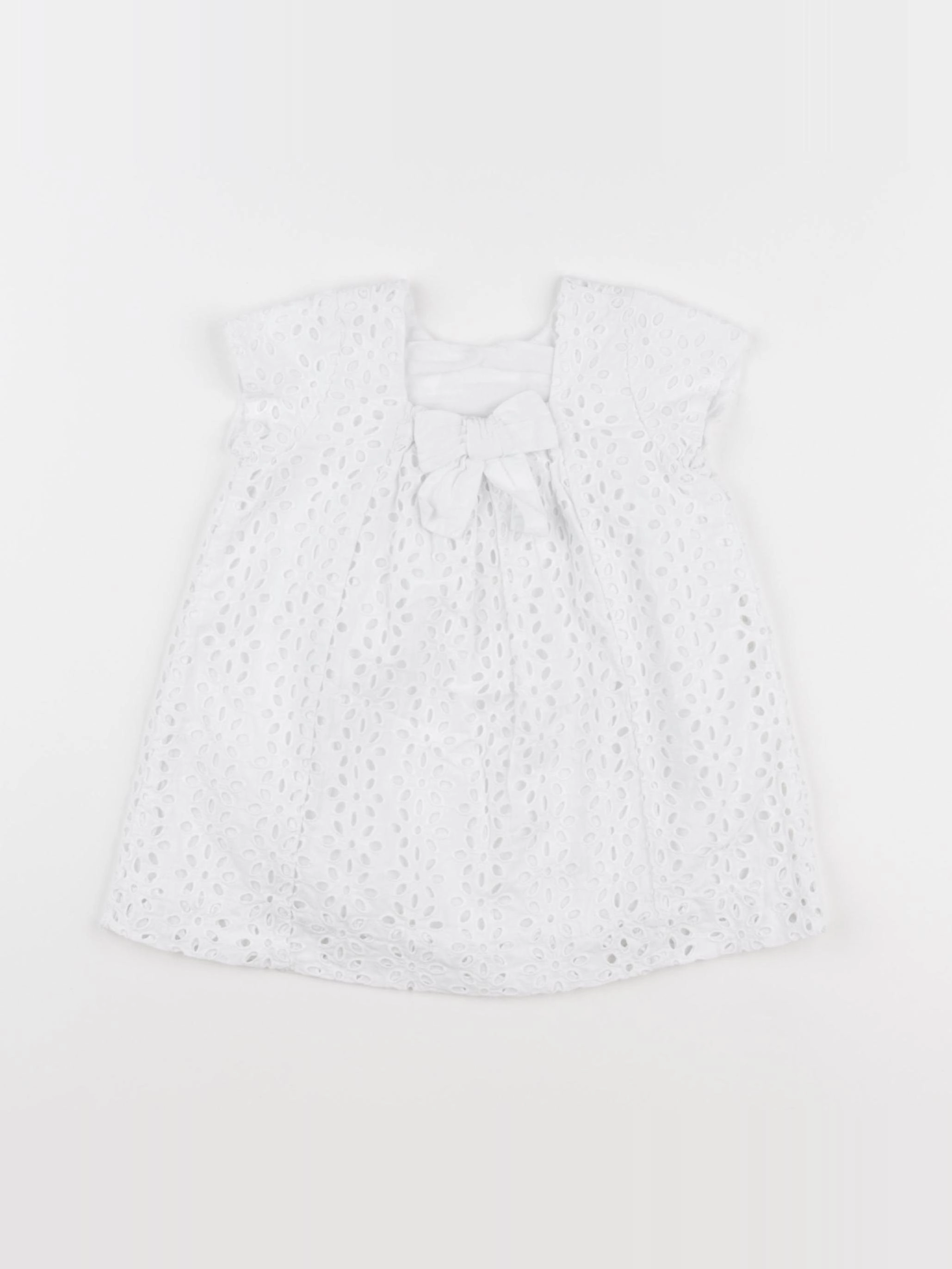 Jacadi - robe blanc - 12 mois