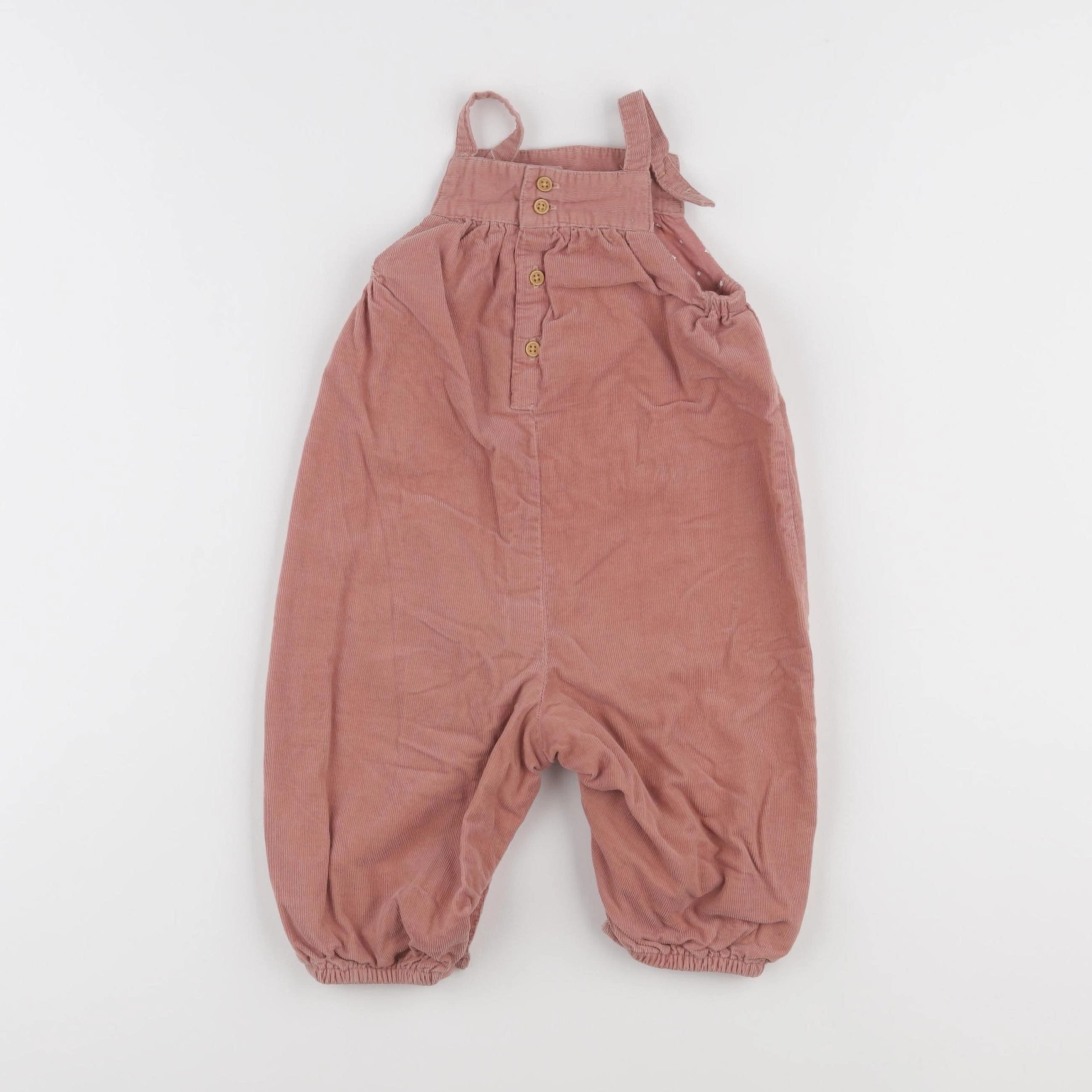 Boutchou - salopette rose - 12 mois