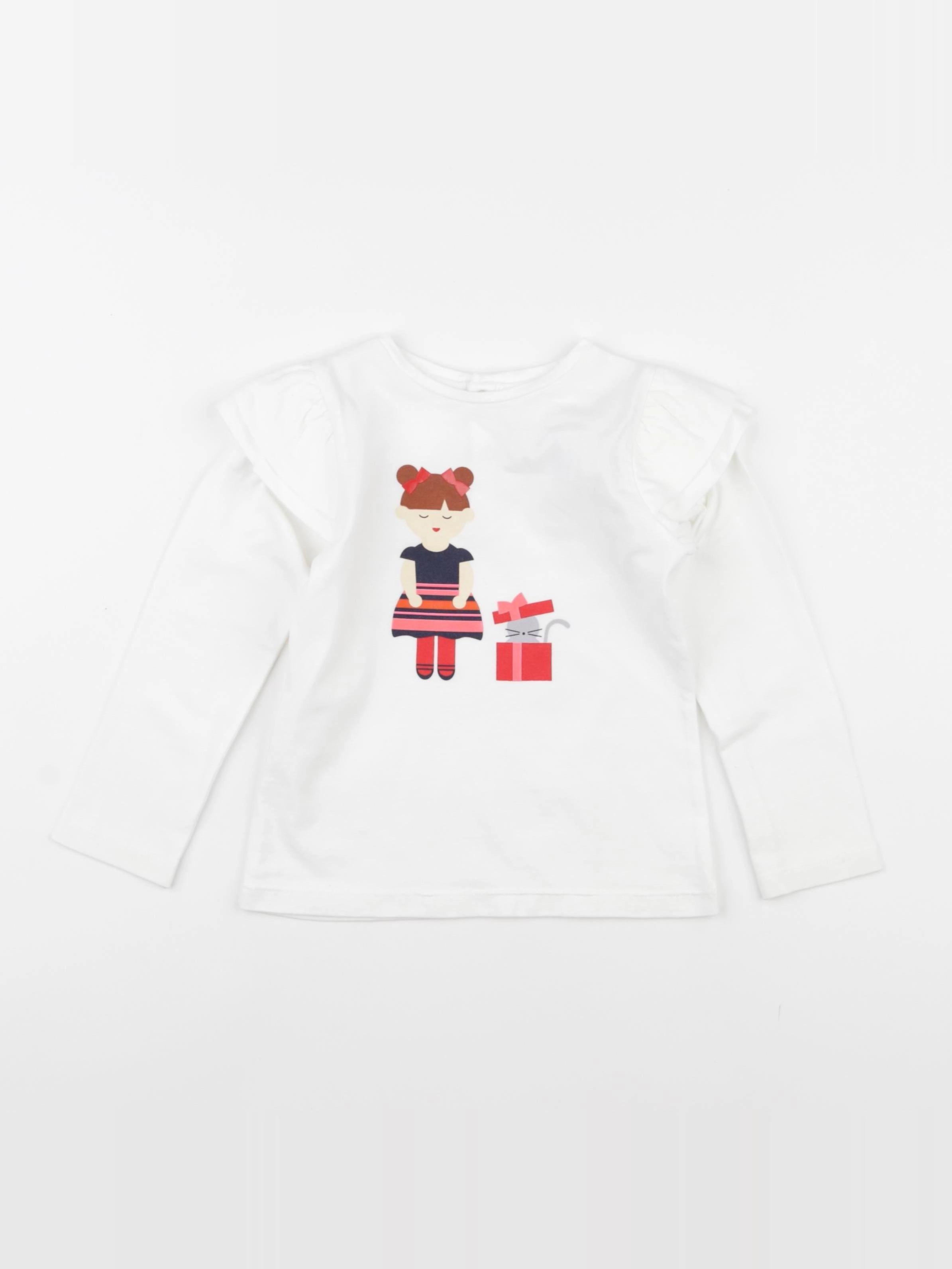 Jacadi - tee-shirt blanc - 3 ans