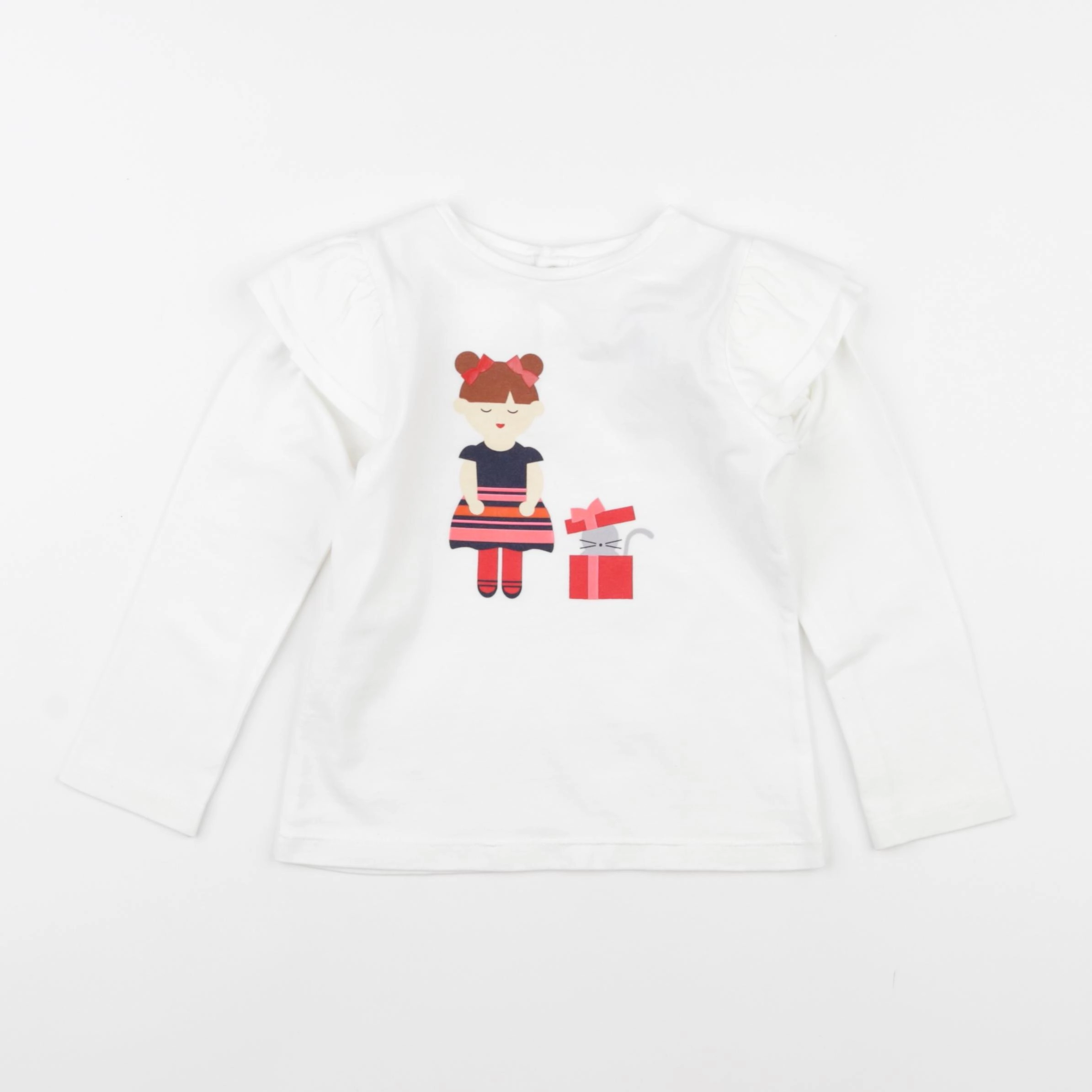 Jacadi - tee-shirt blanc - 3 ans
