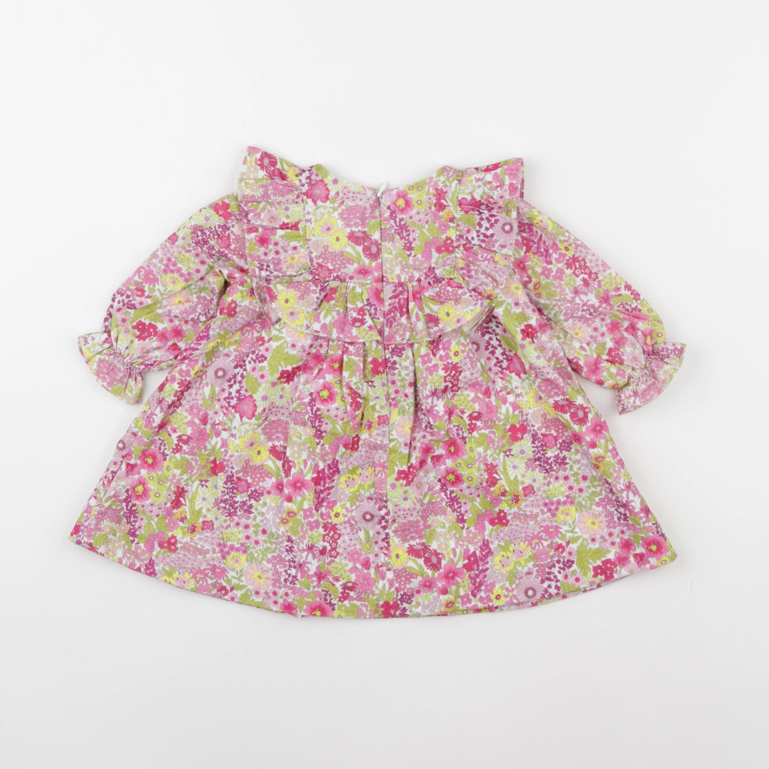 Jacadi - robe liberty rose - 6 mois