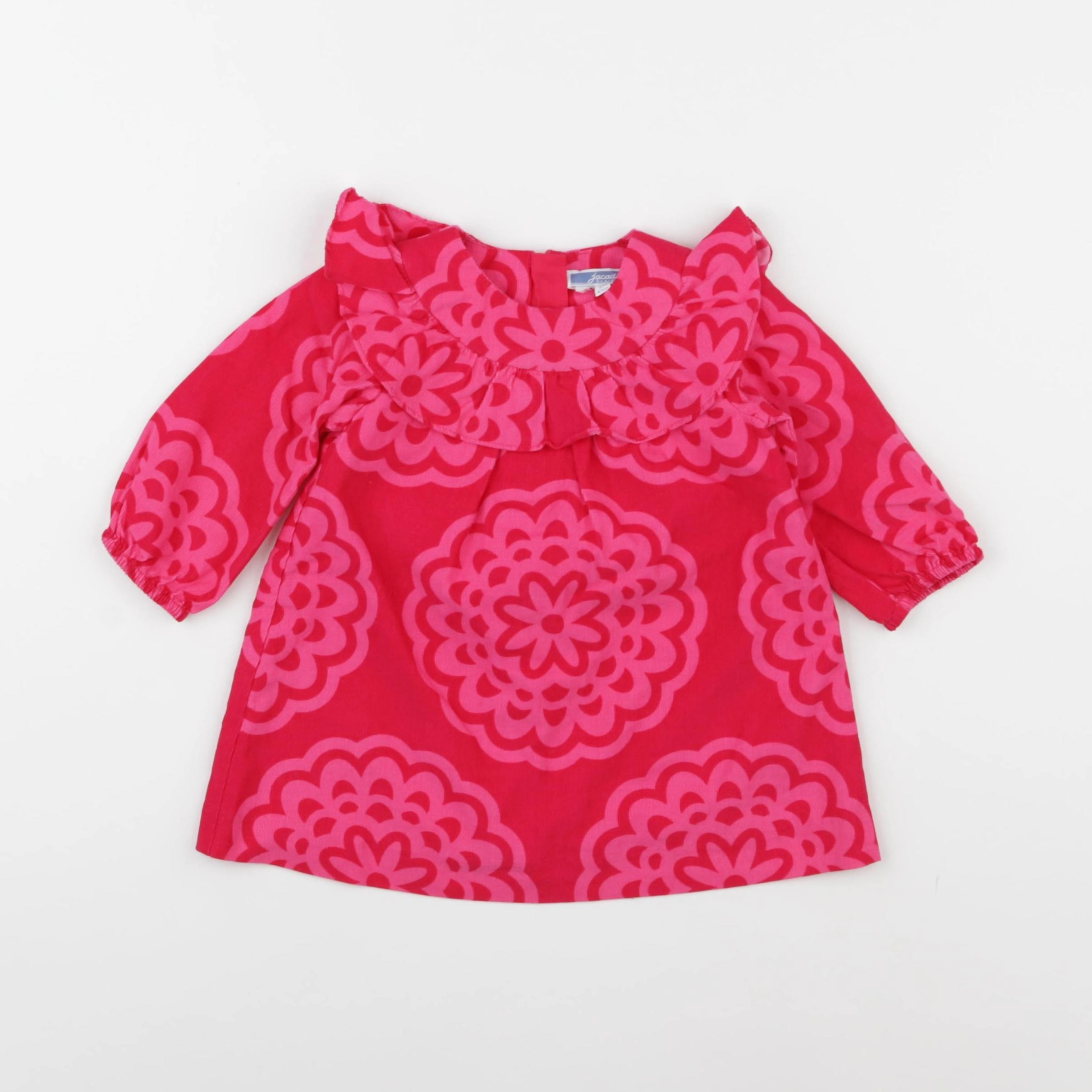 Jacadi - robe rose - 6 mois