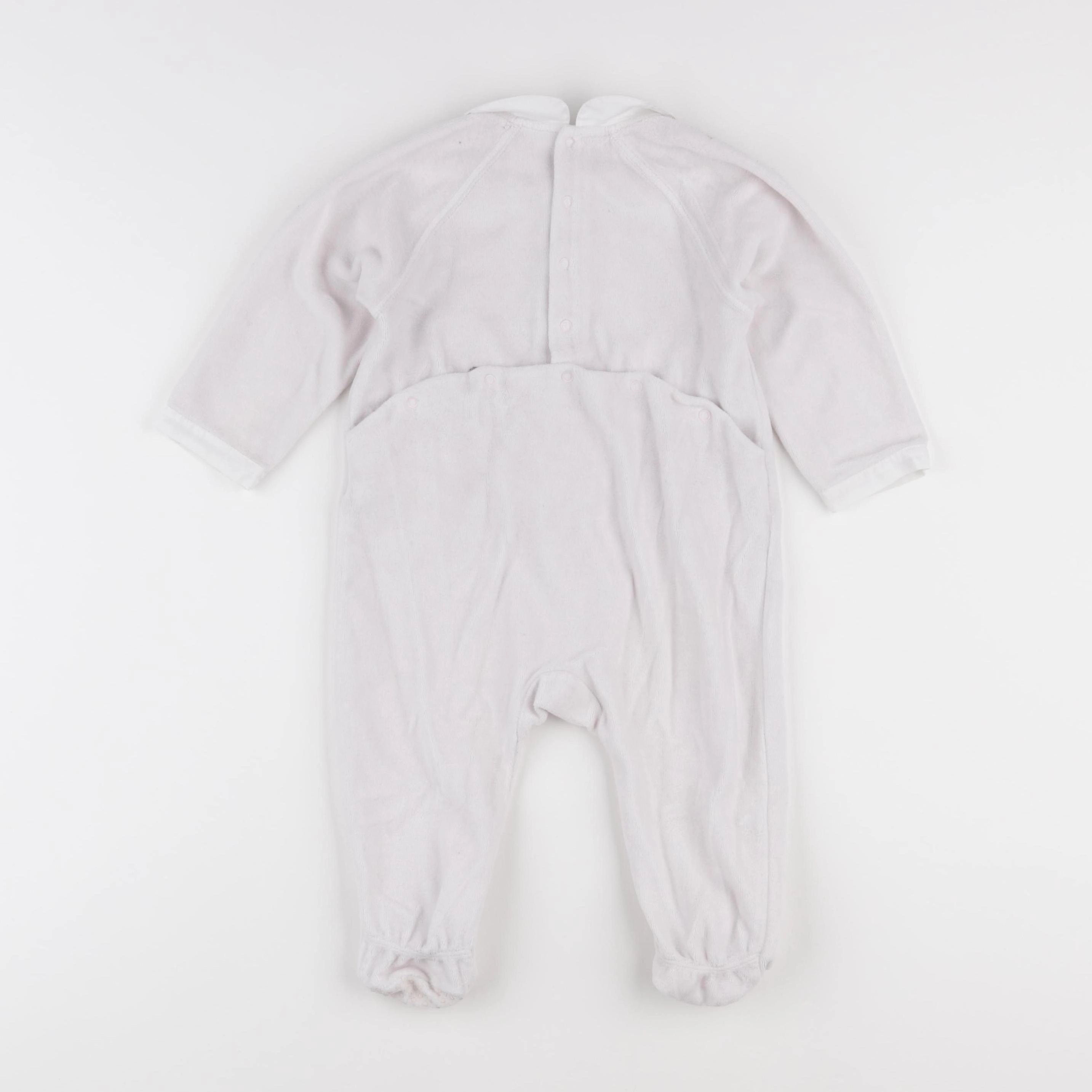 Cyrillus - pyjama velours rose - 12 mois